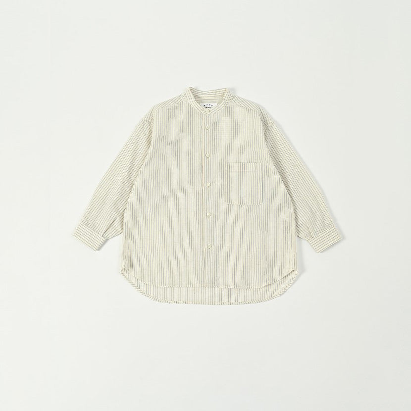 Boys & Girls Ivory Stripes Cotton Shirt