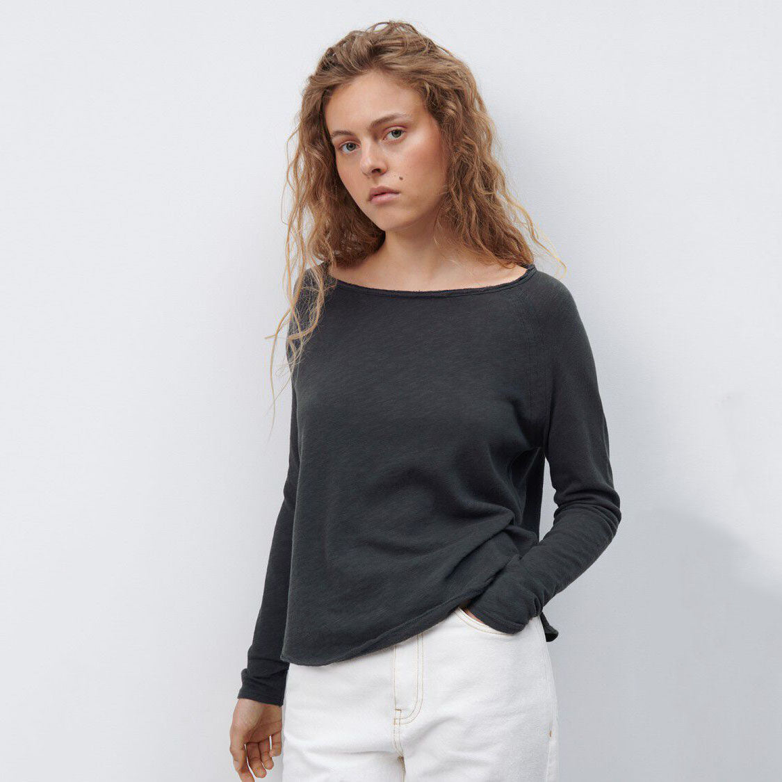 Women Navy Cotton T-Shirt