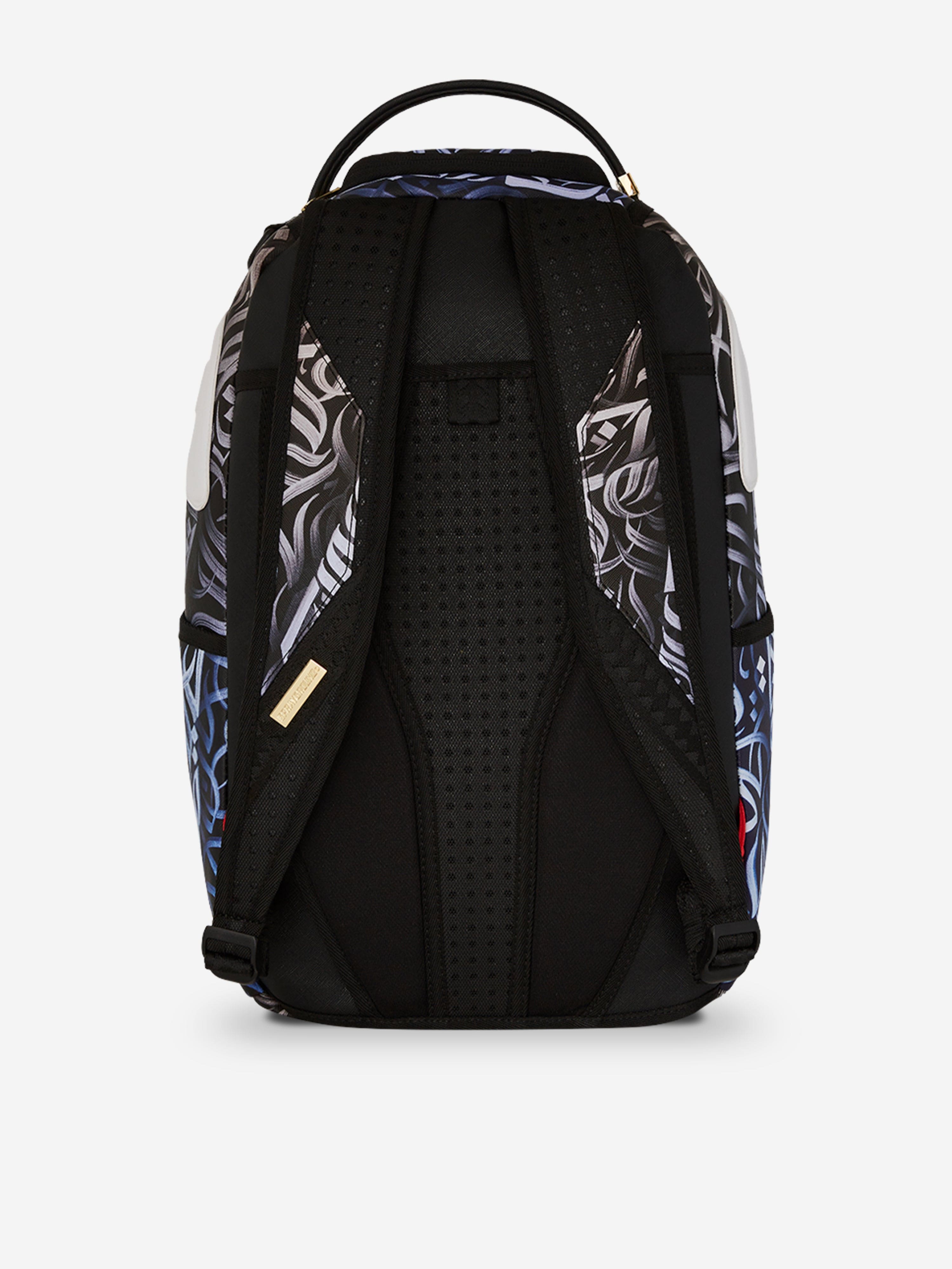 Sprayground Kids Diaa Allam DLXSV Backpack in Blue (45.72cm)