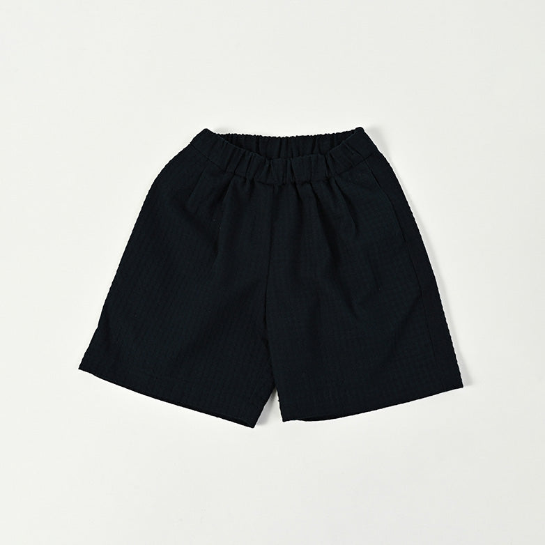 Boys & Girls Navy Cotton Shorts