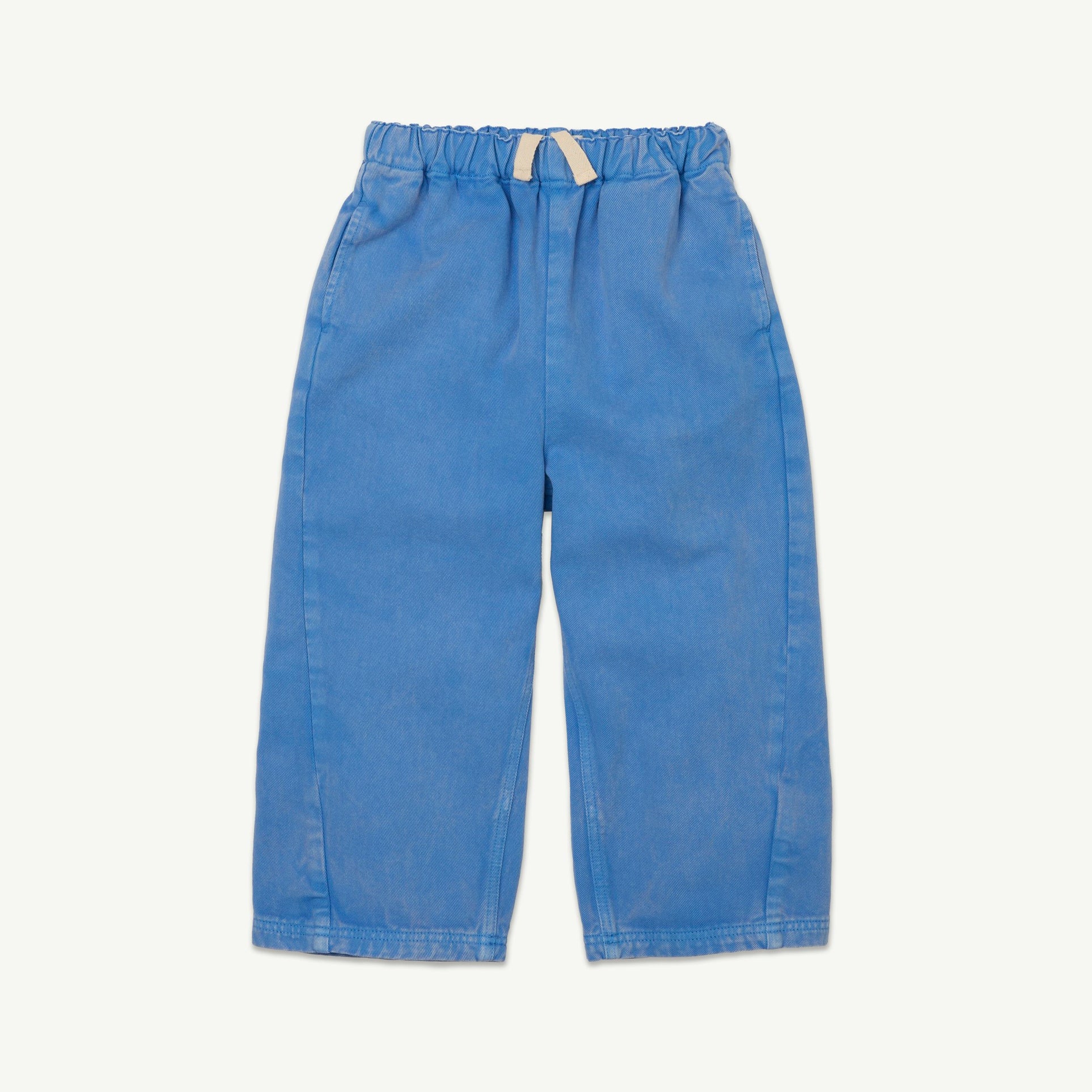 Boys & Girls Blue Cotton Trousers