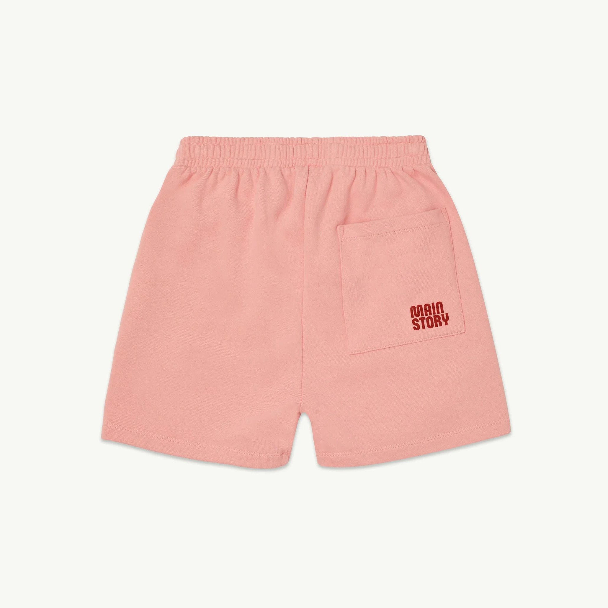 Boys & Girls Pink Cotton Shorts