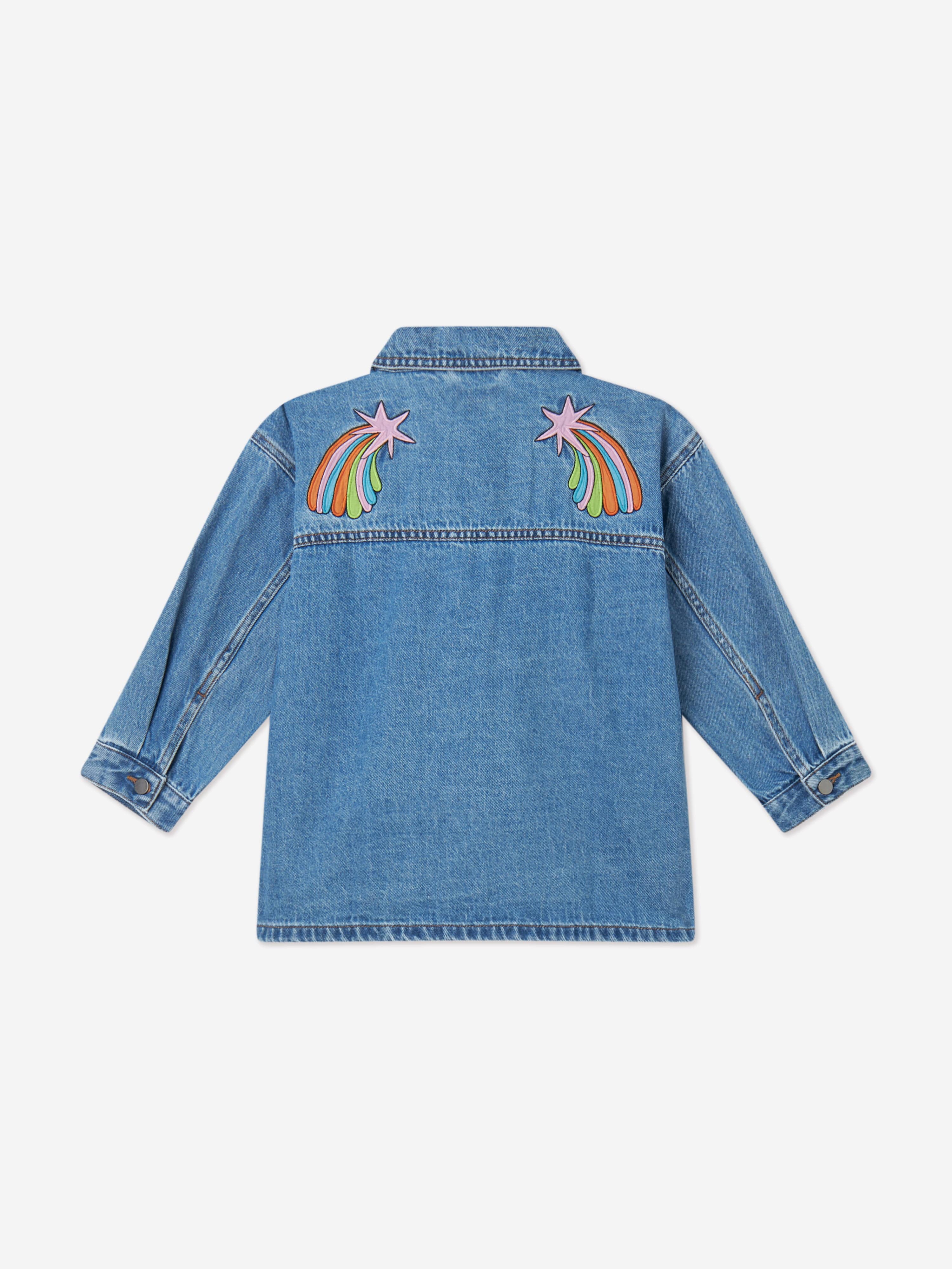 Stella McCartney Girls Denim Jacket in Blue