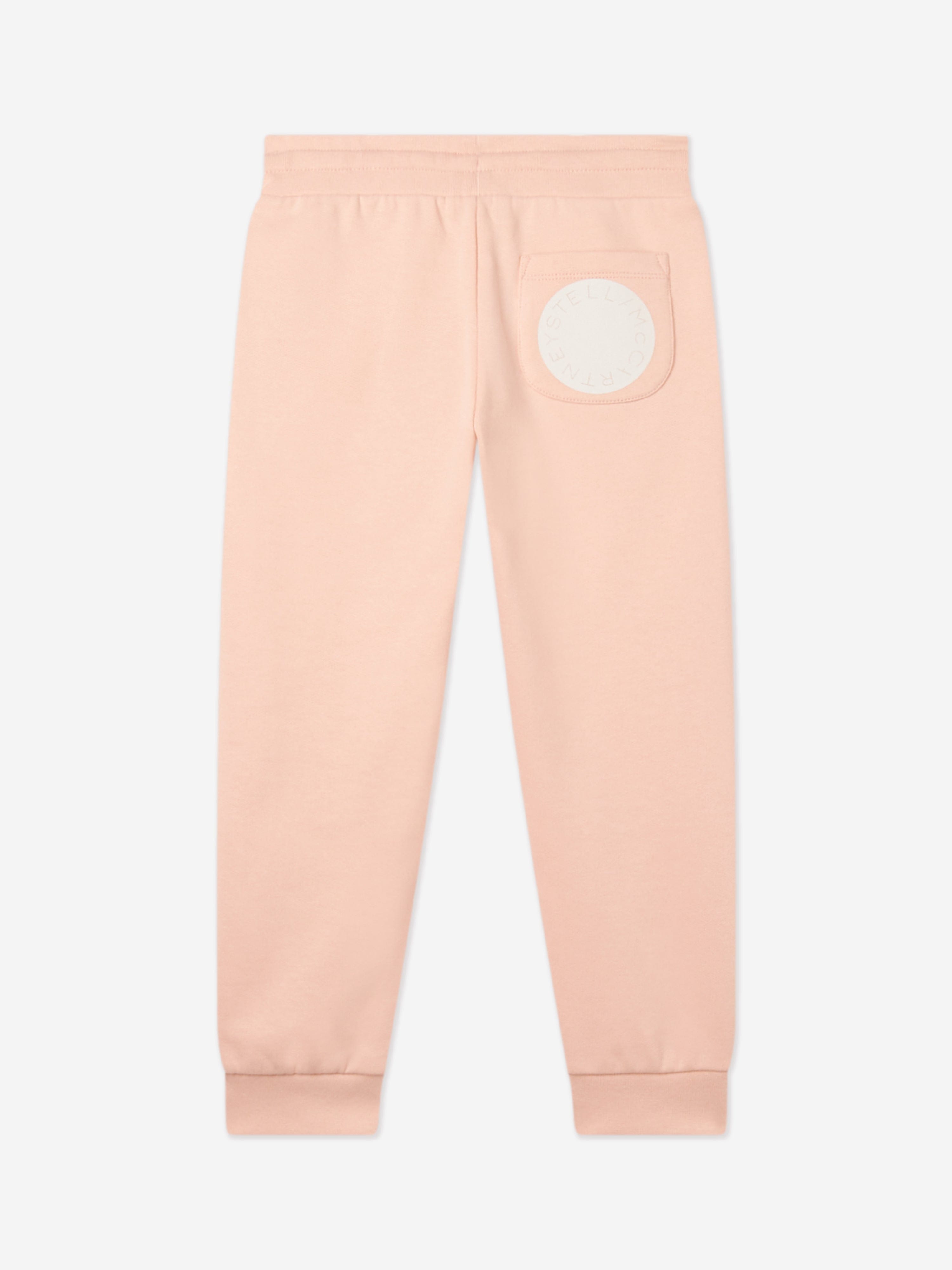 Stella McCartney Girls Branded Joggers in Pink
