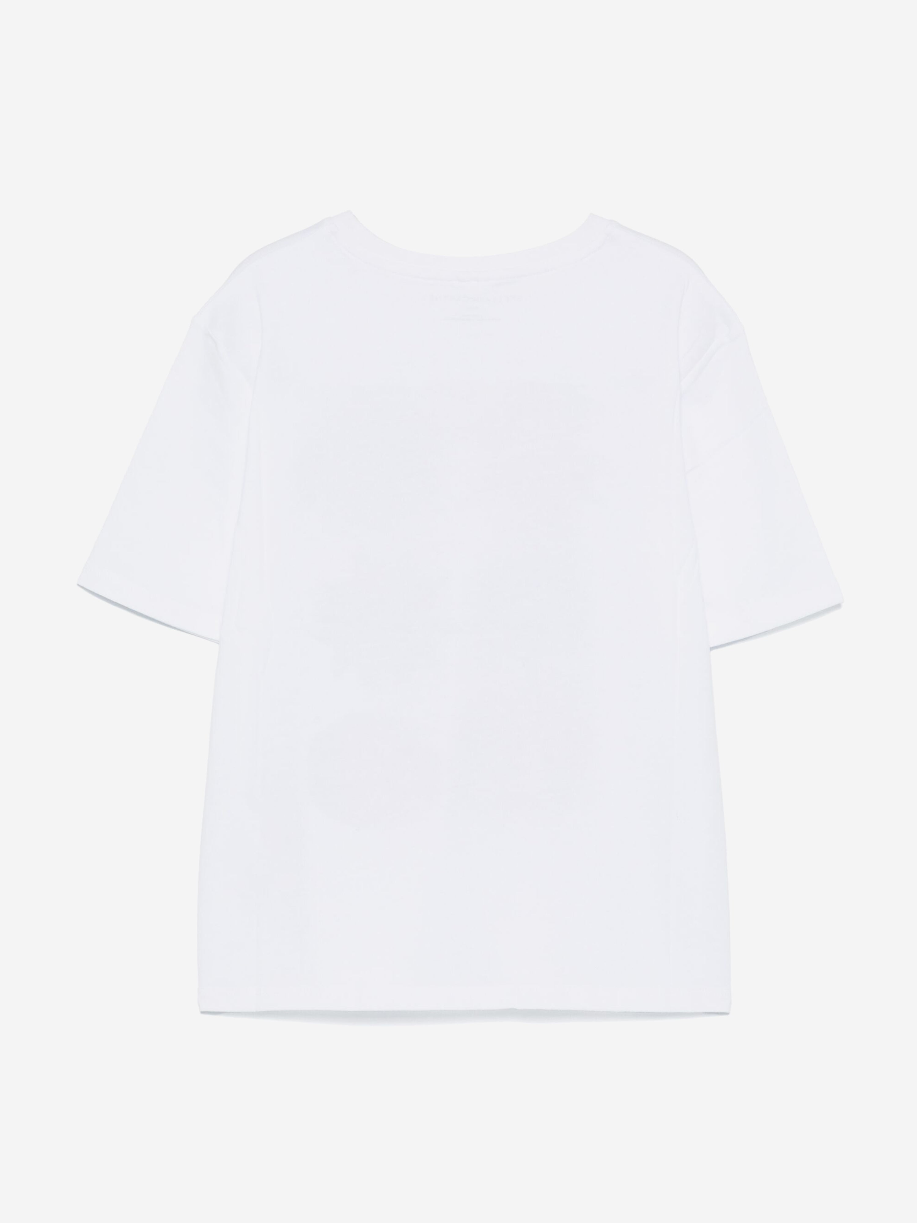 Stella McCartney Girls Logo Print T-Shirt in White