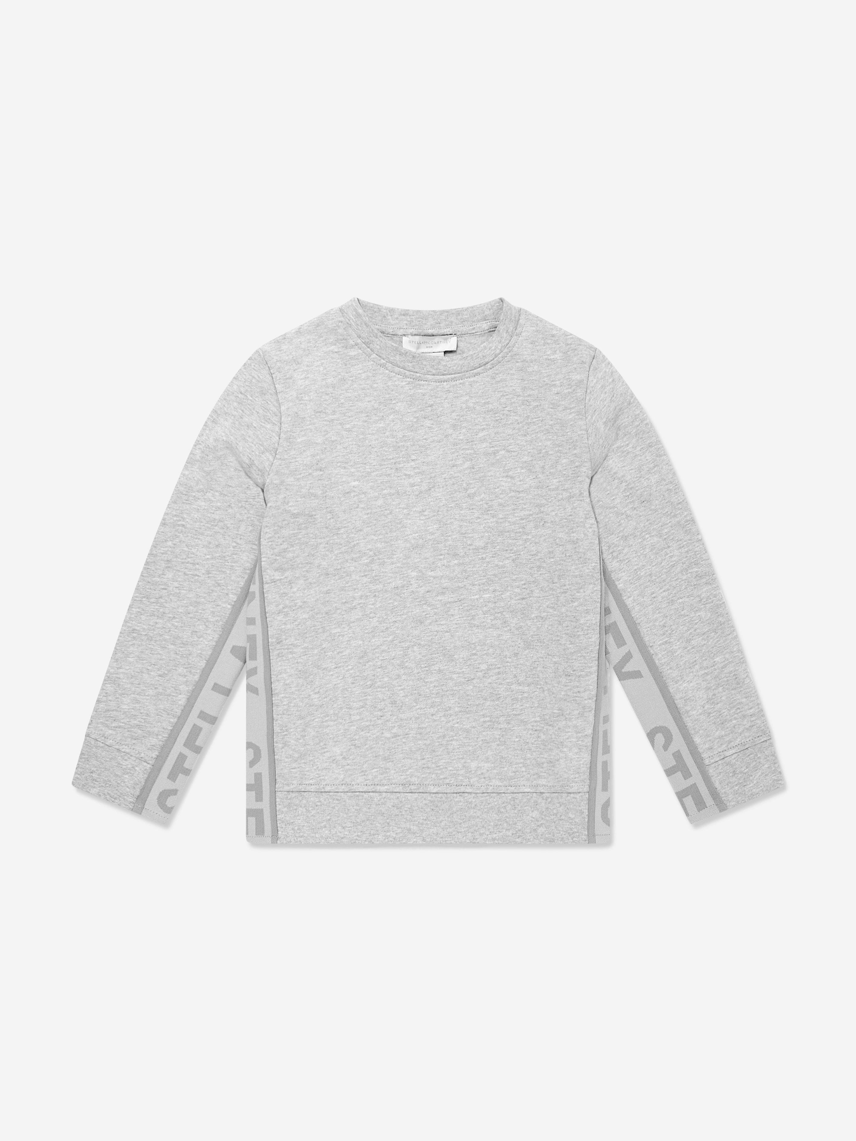 Boys Logo Sweatshirt in Grey