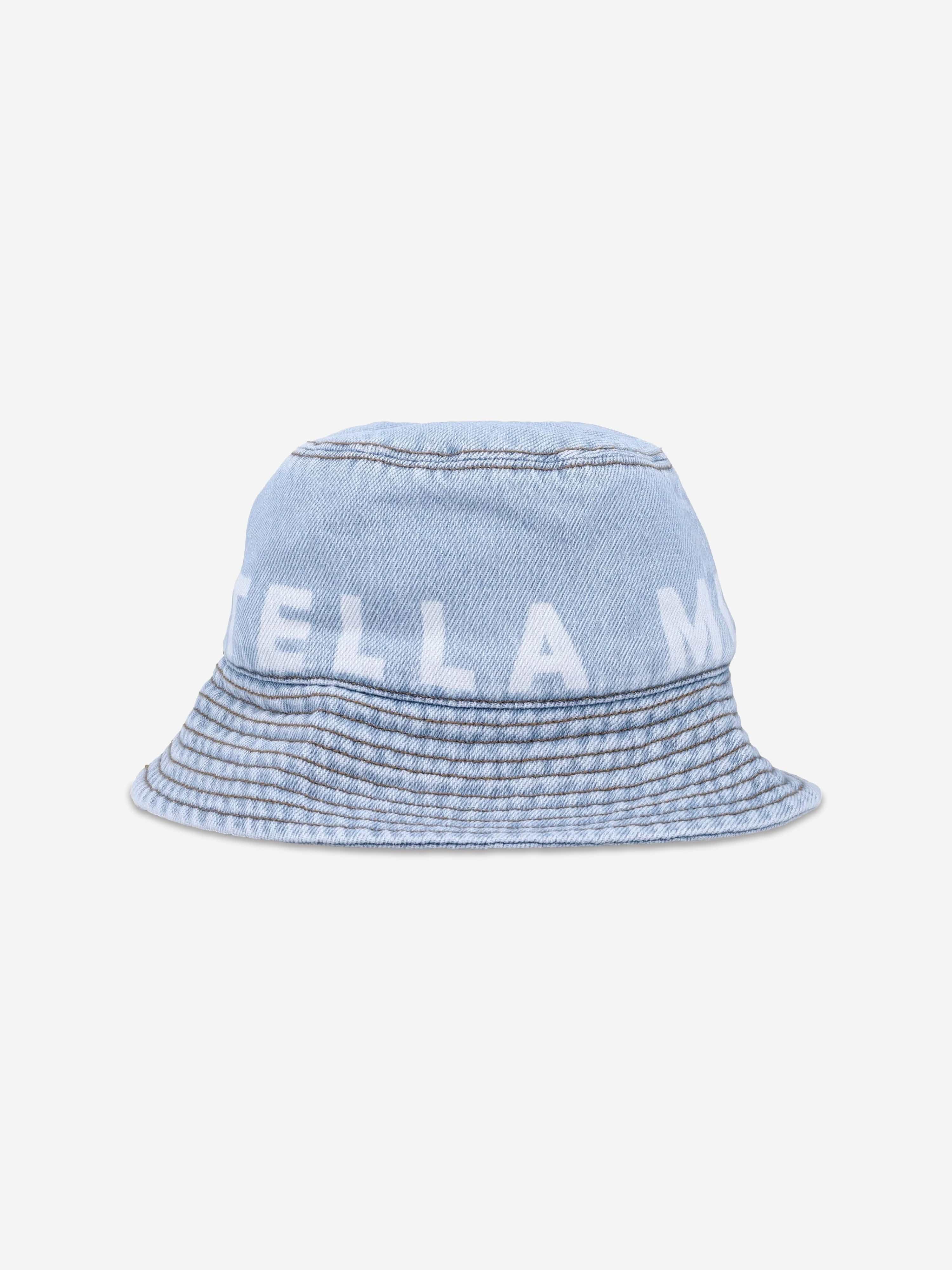 Boys Denim Bucket Hat in Blue