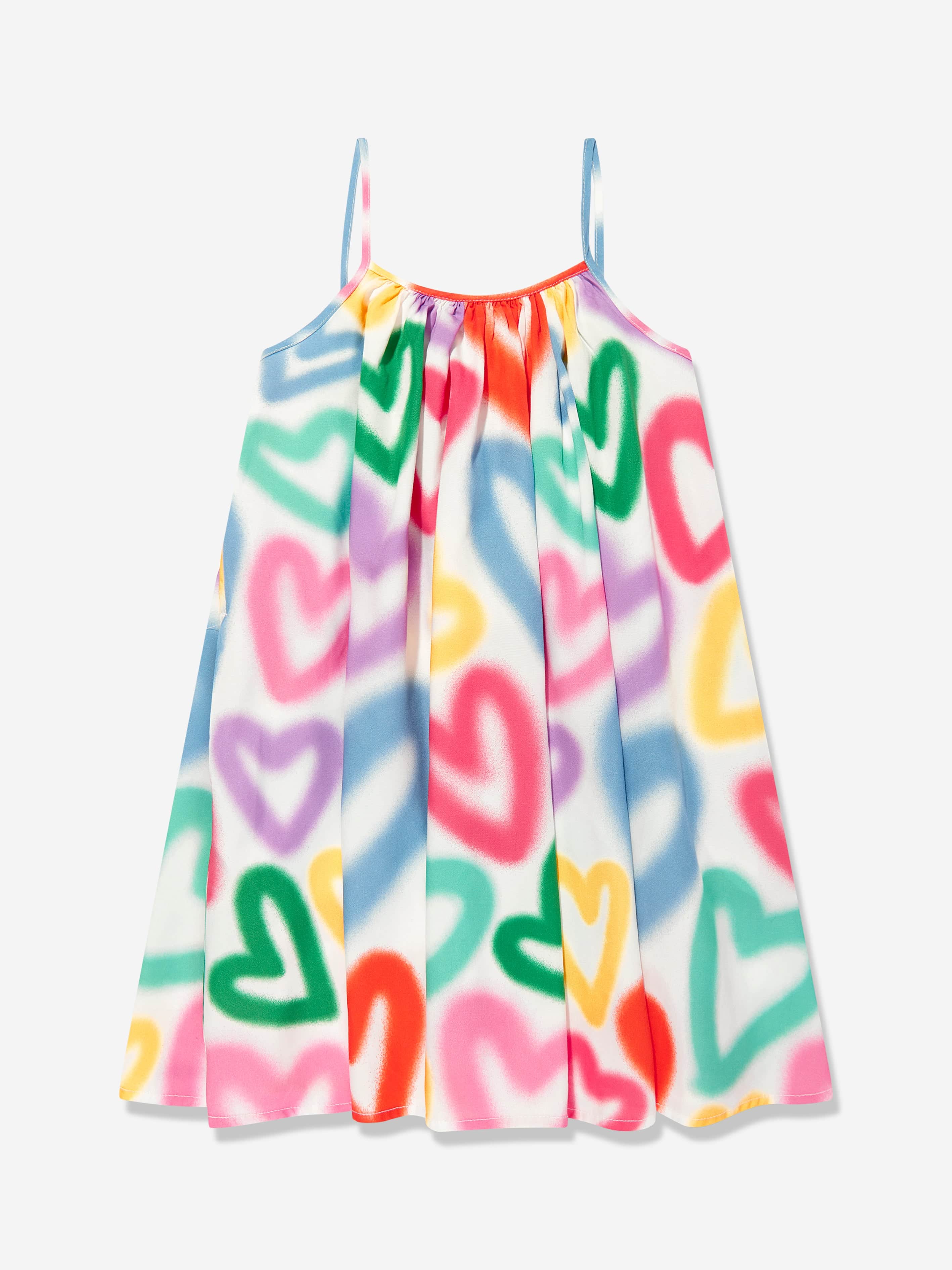 Girls Heart Sundress in Multicolour