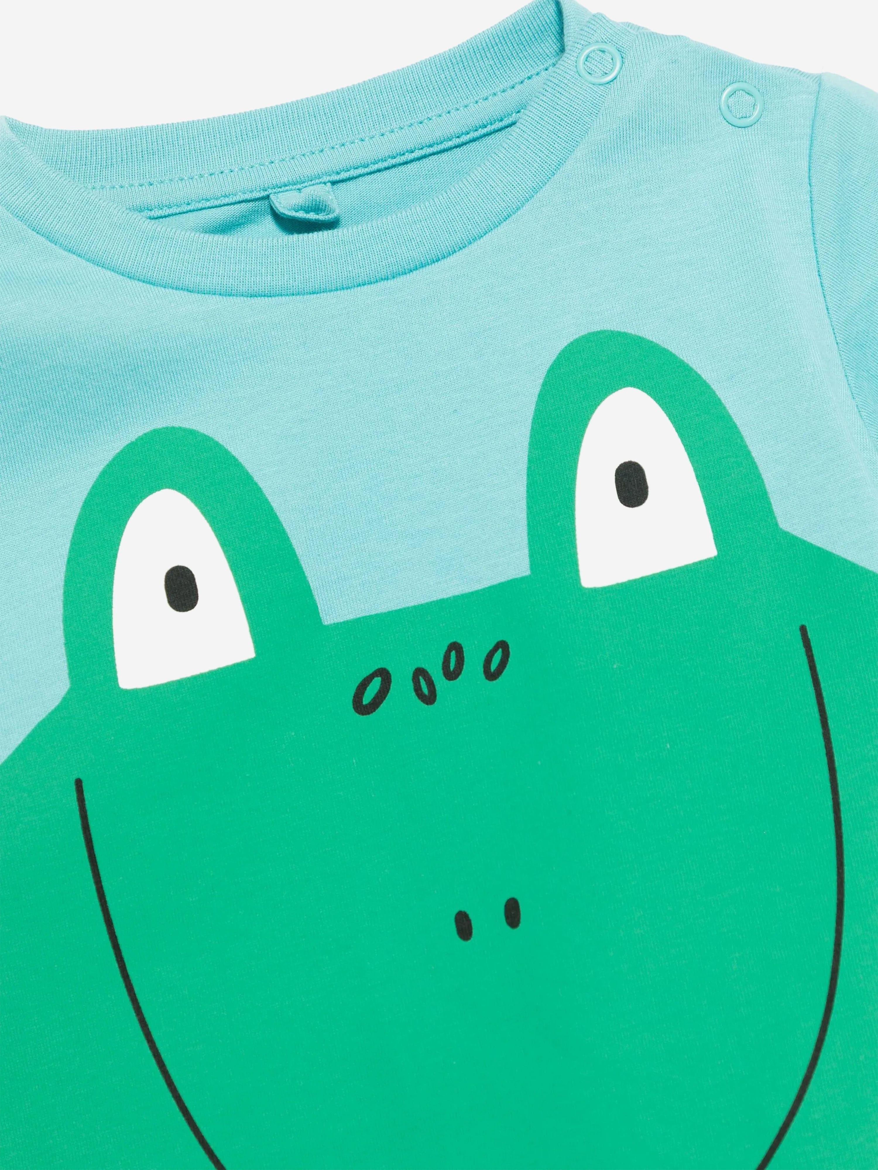 Baby Boys Frog T-Shirt in Green