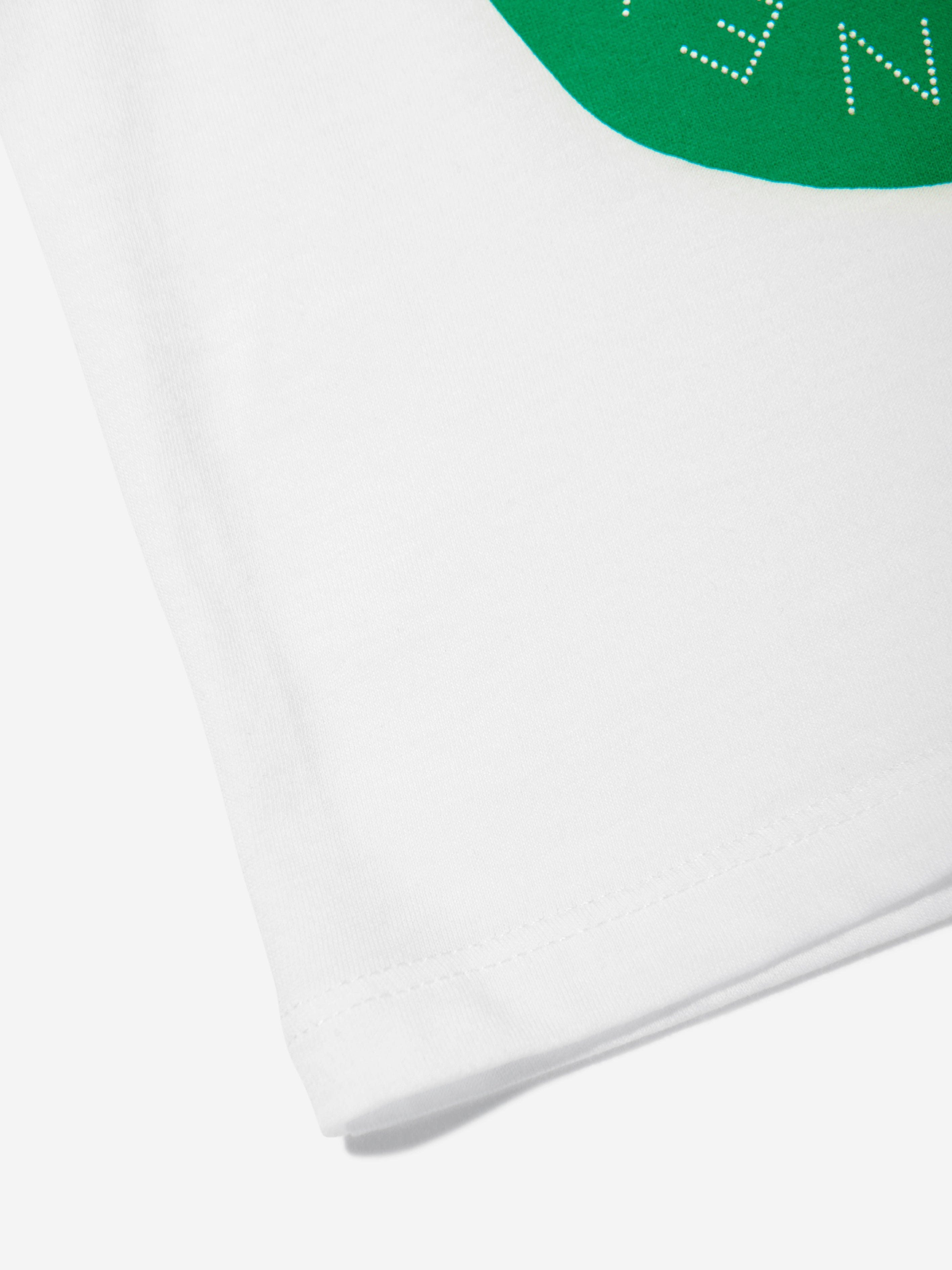 Baby Boys Frog Logo T-Shirt in Ivory