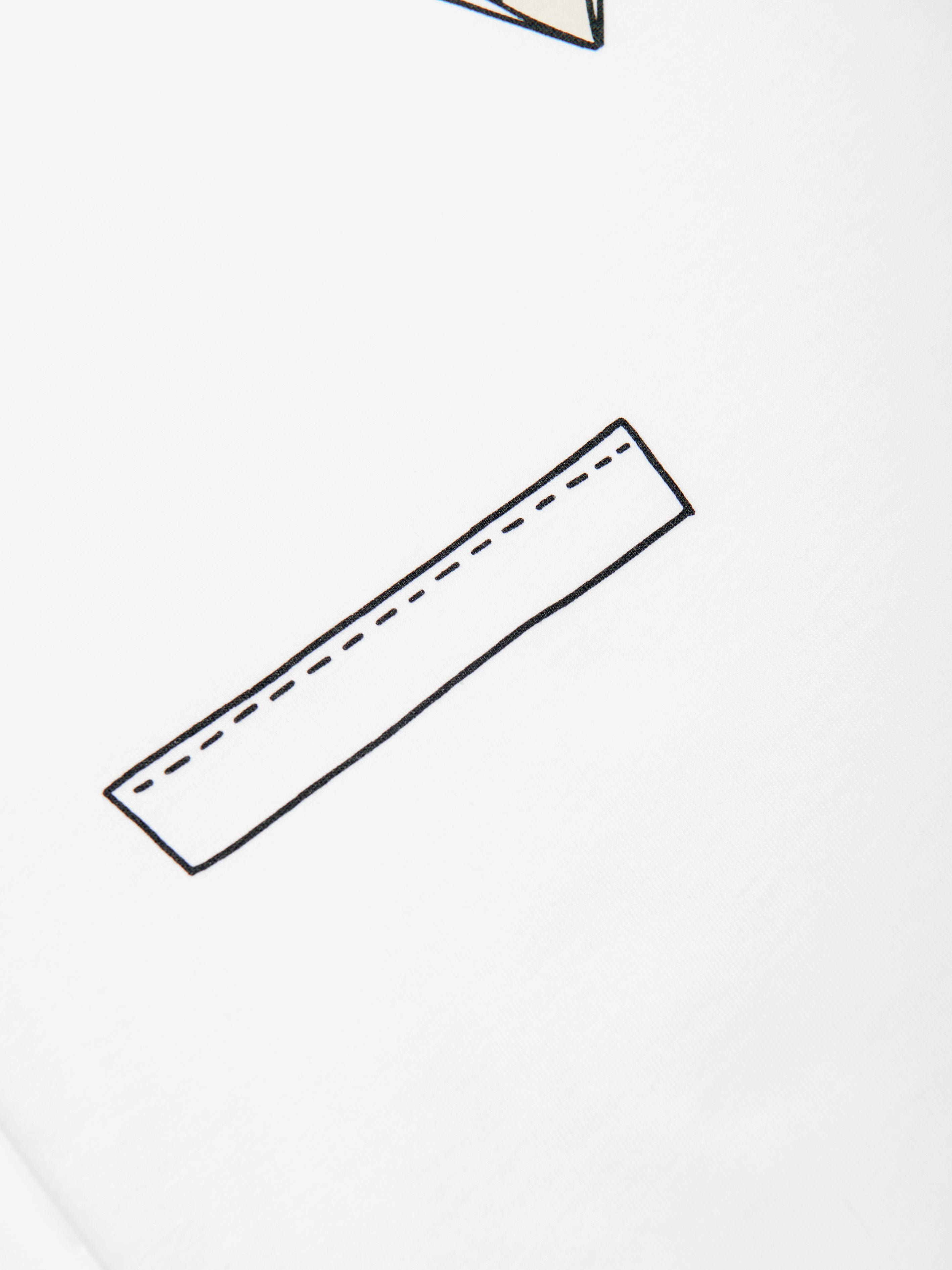 Boys Suit Print T-Shirt in White