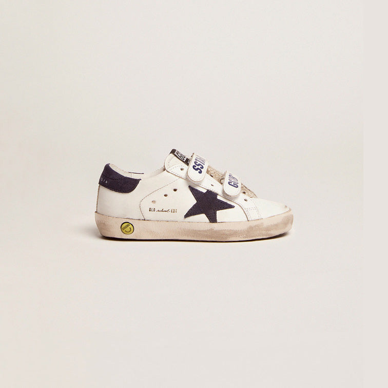 Boys & Girls Blue "OLD SCHOOL" Star Shoes