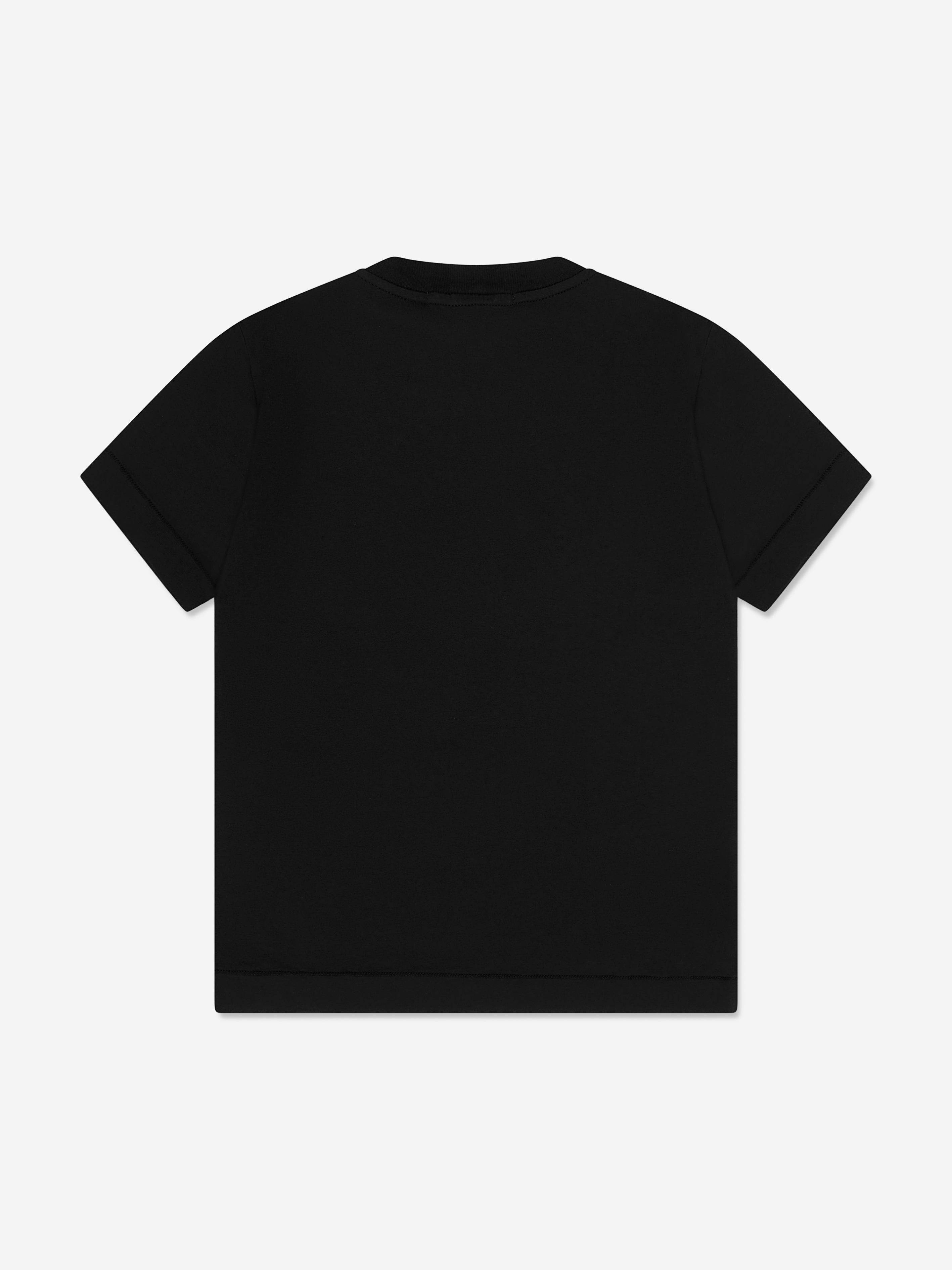 Boys Compass Logo T-Shirt in Black