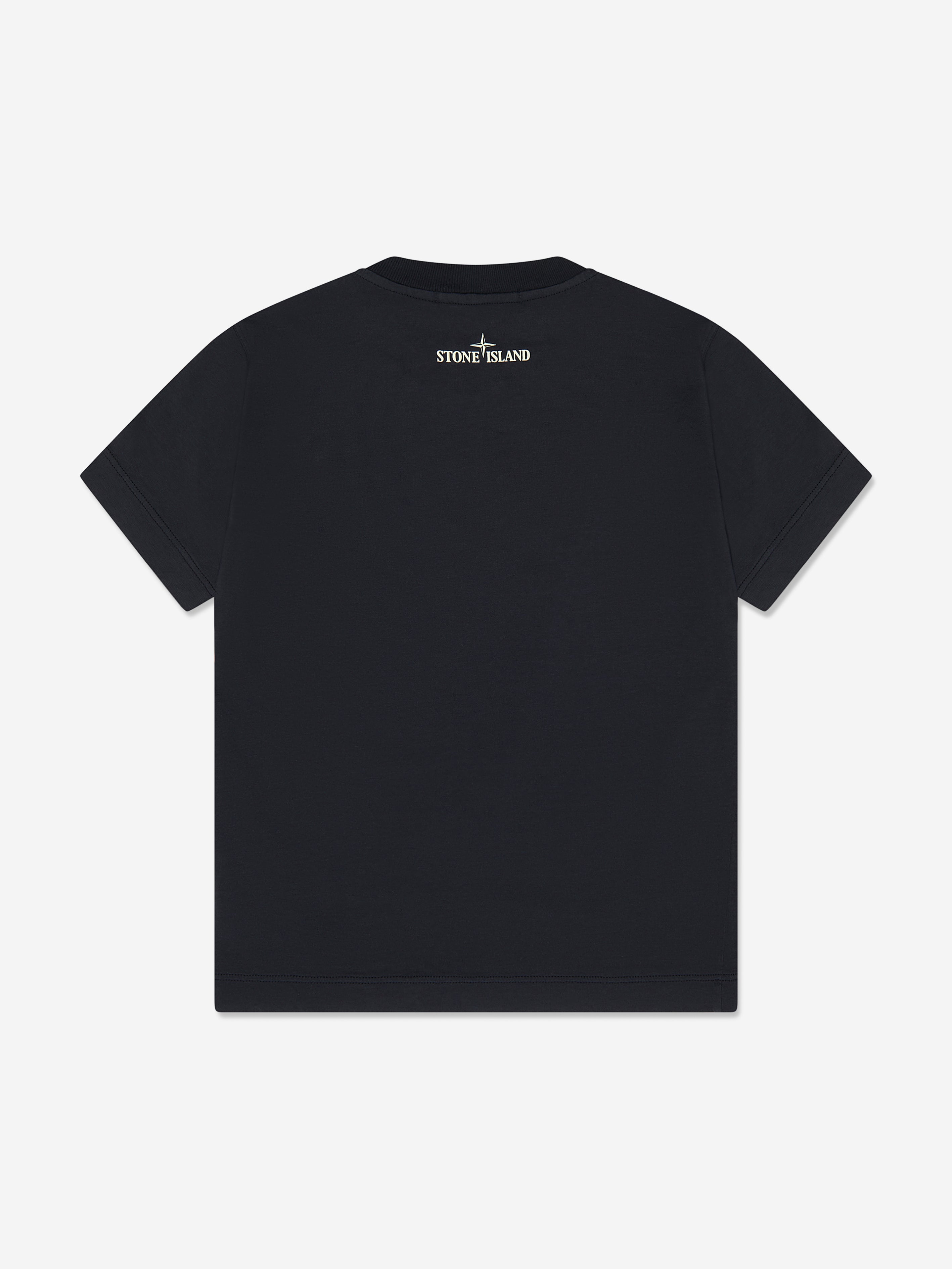 Boys Logo Pocket T-Shirt in Navy