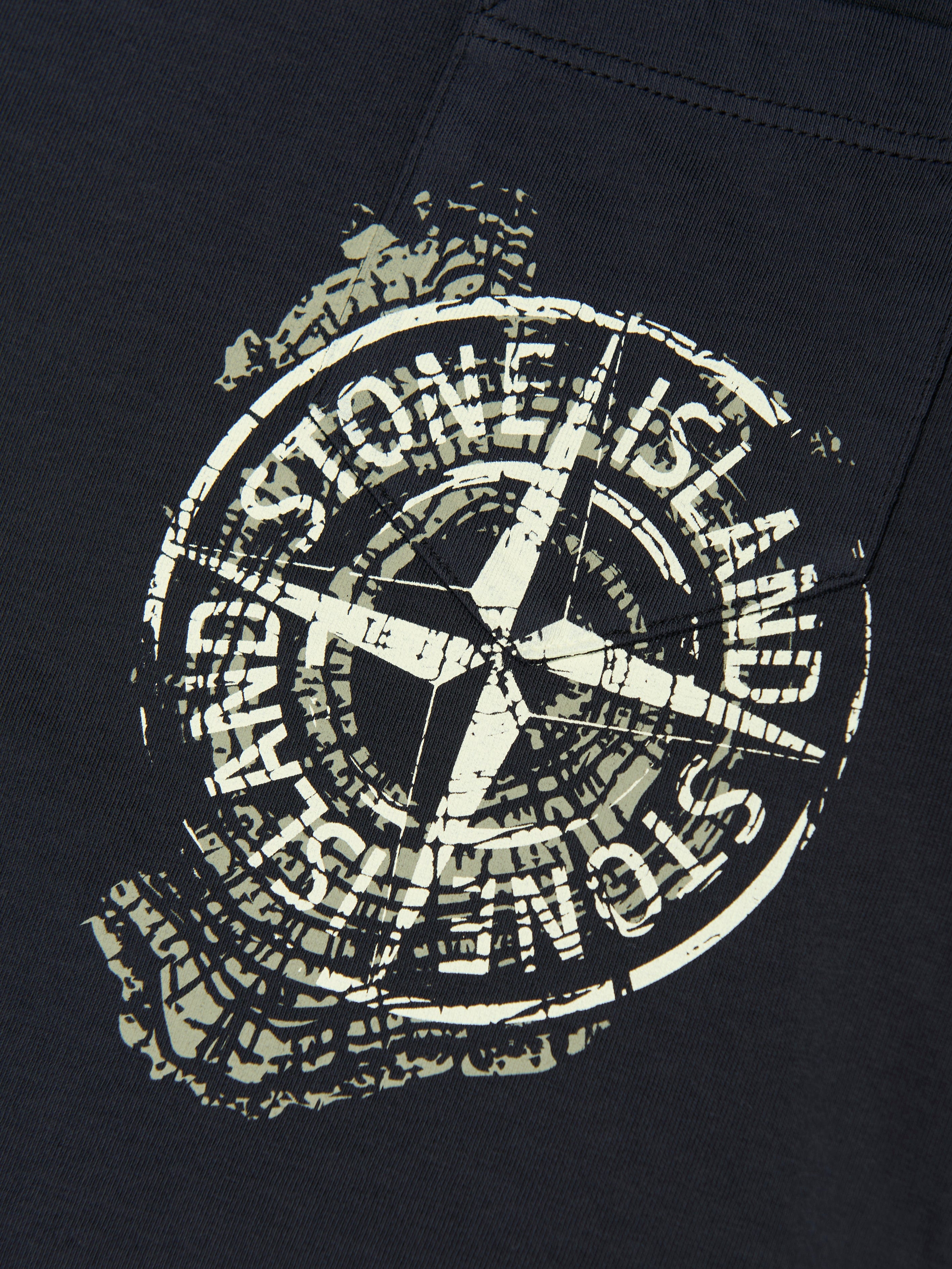 Boys Logo Pocket T-Shirt in Navy