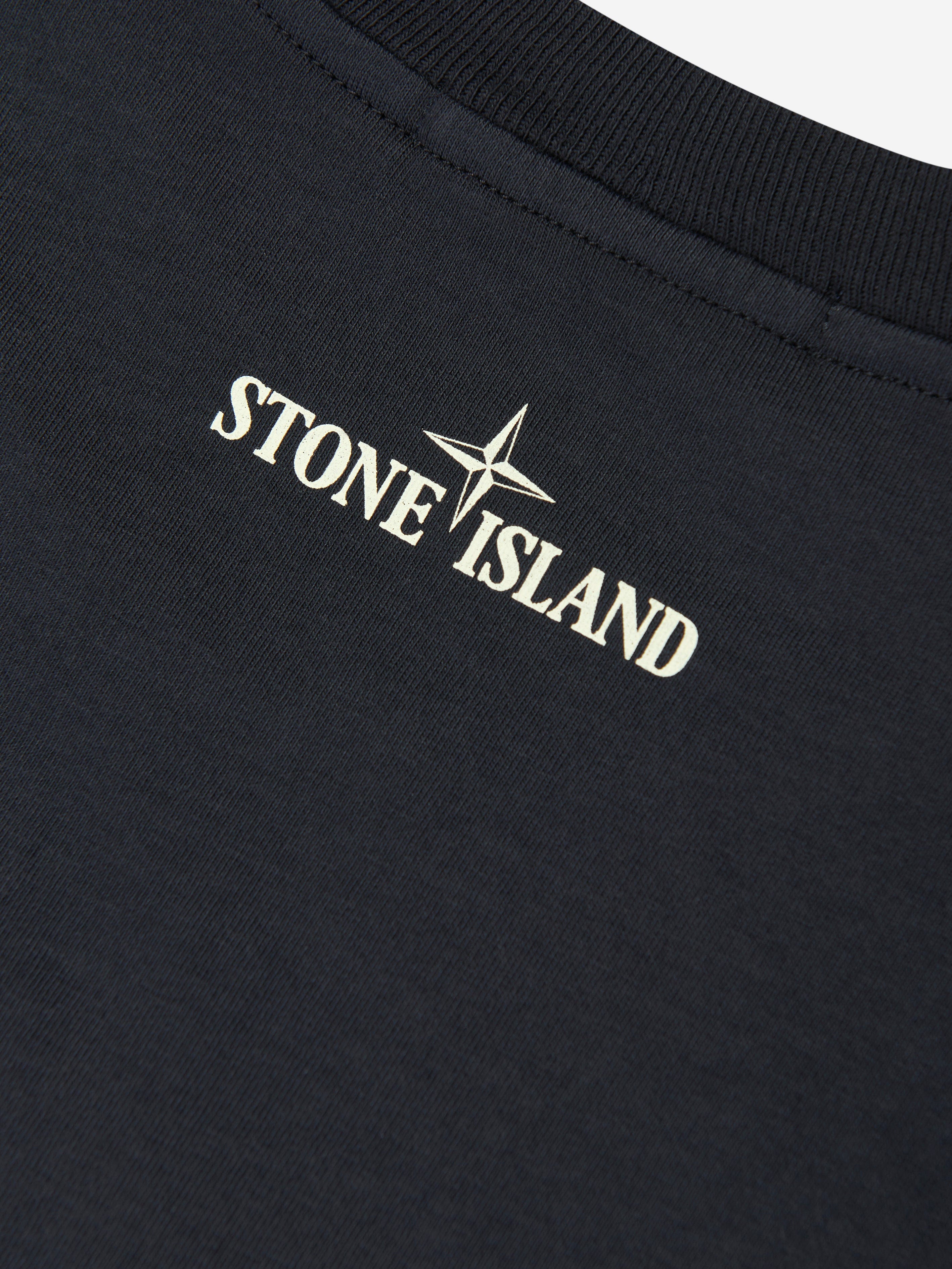 Boys Logo Pocket T-Shirt in Navy