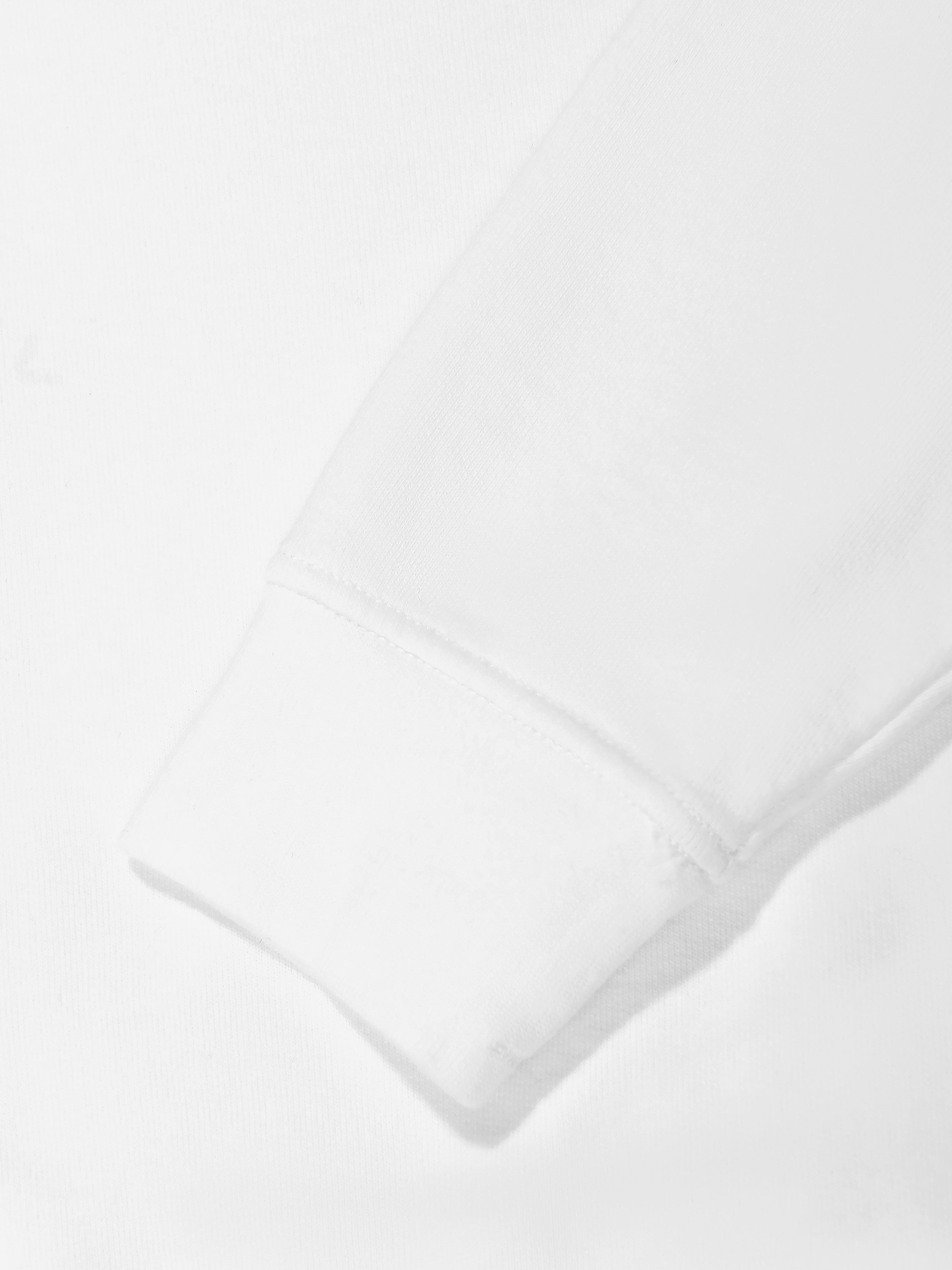 Boys Logo Sweatshirt in White