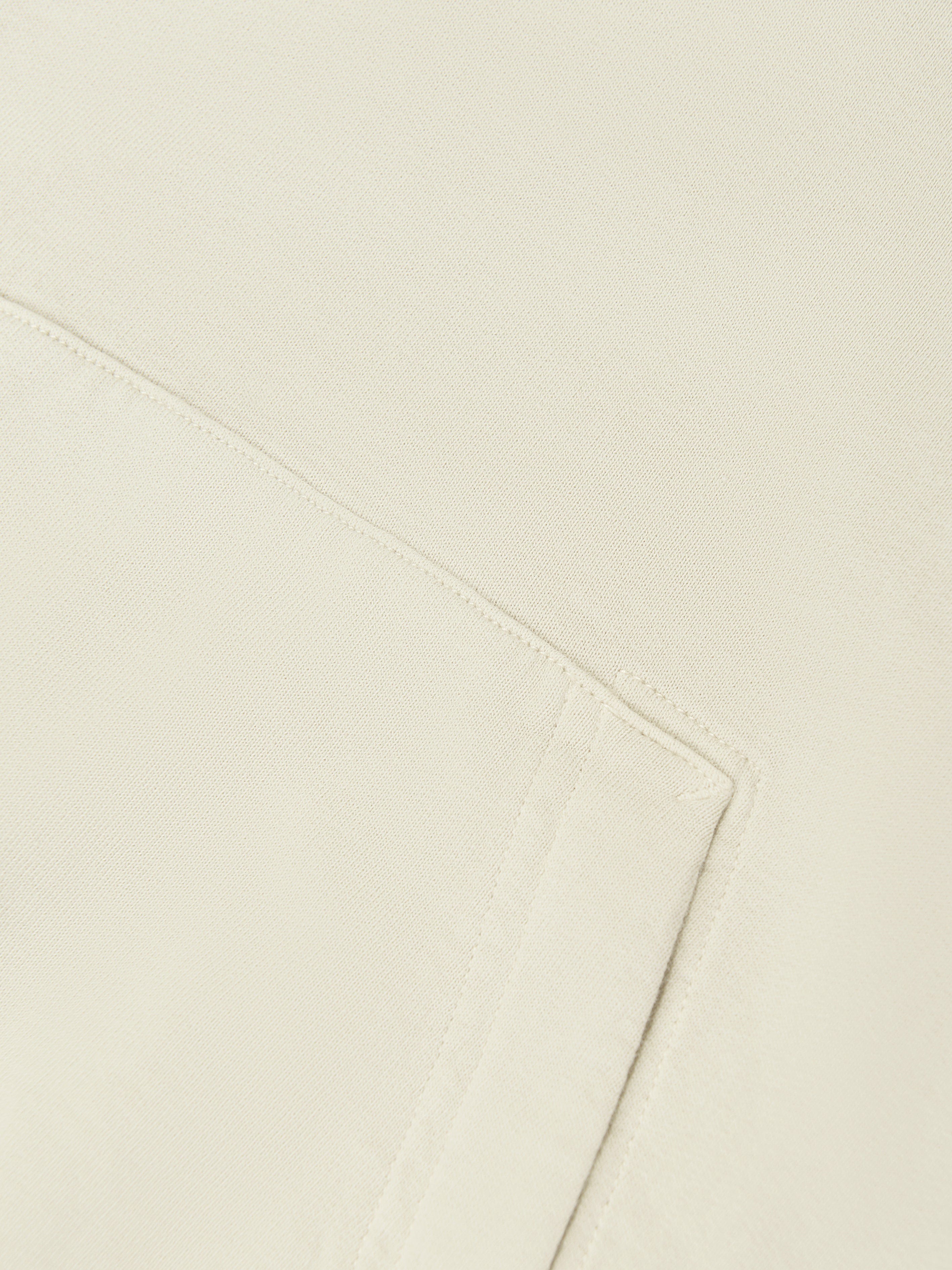 Boys Logo Hoodie in Beige