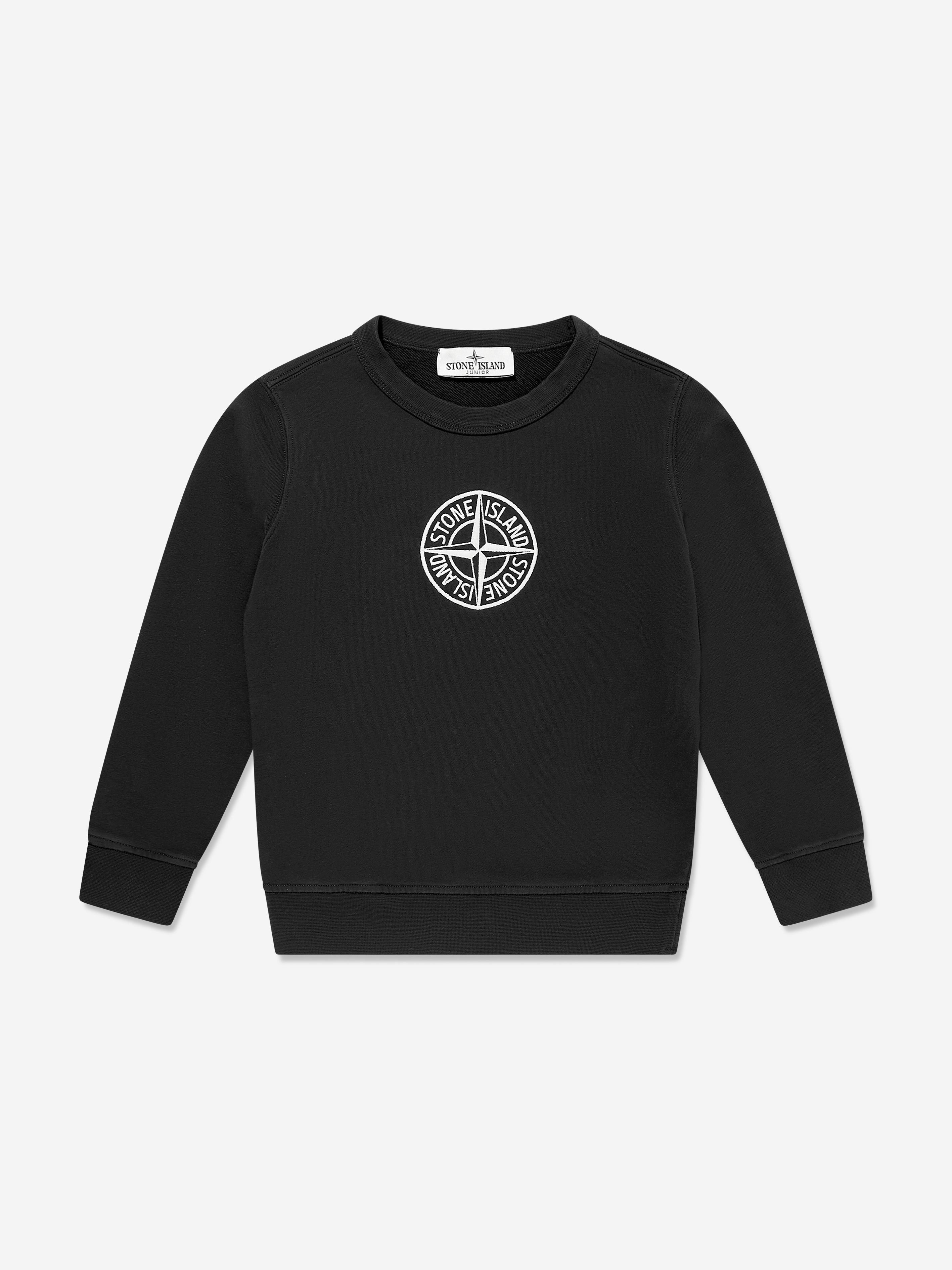 Boys Compass Logo Sweatshirt in Navy