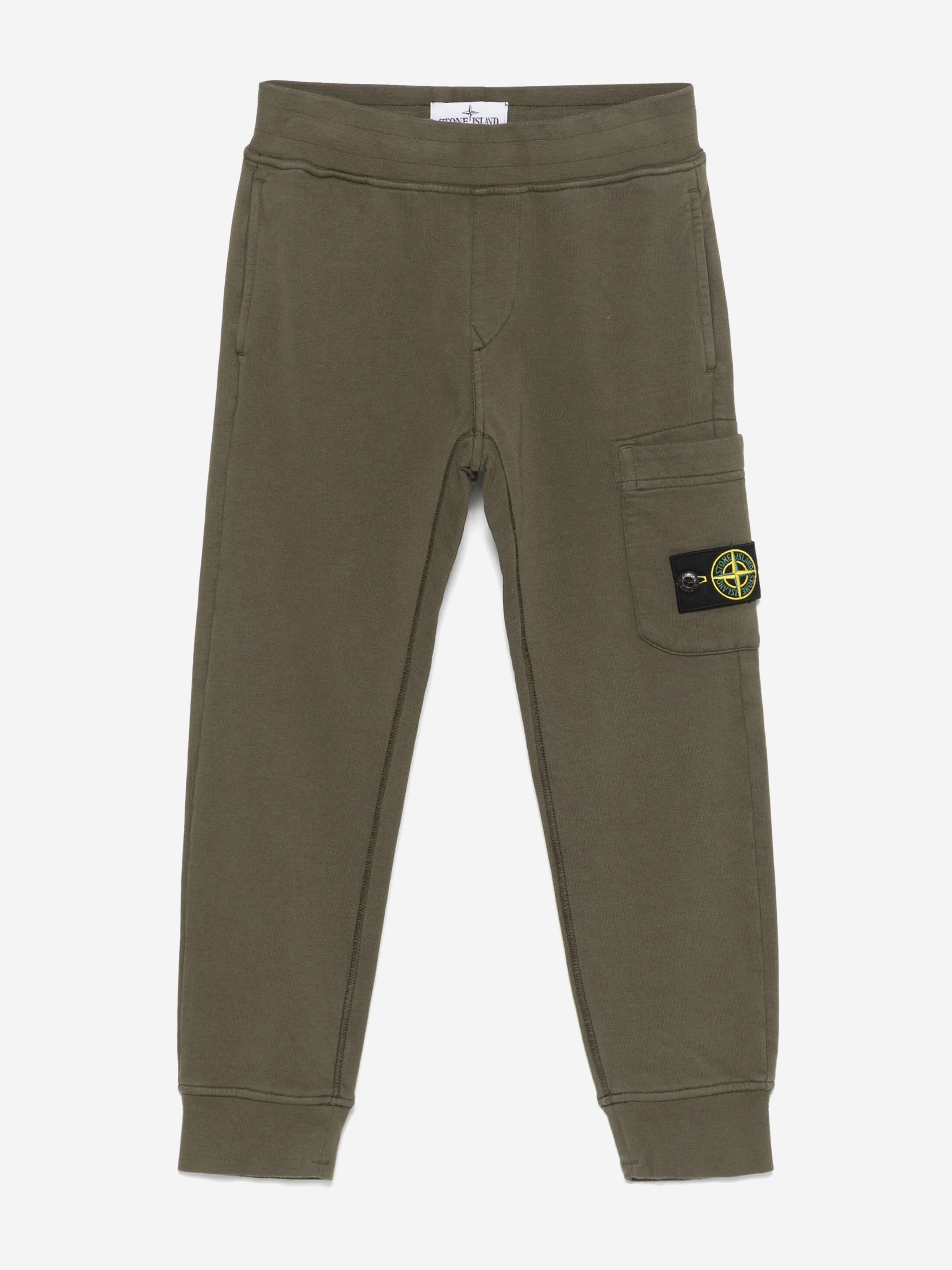 Boys Logo Joggers in Green