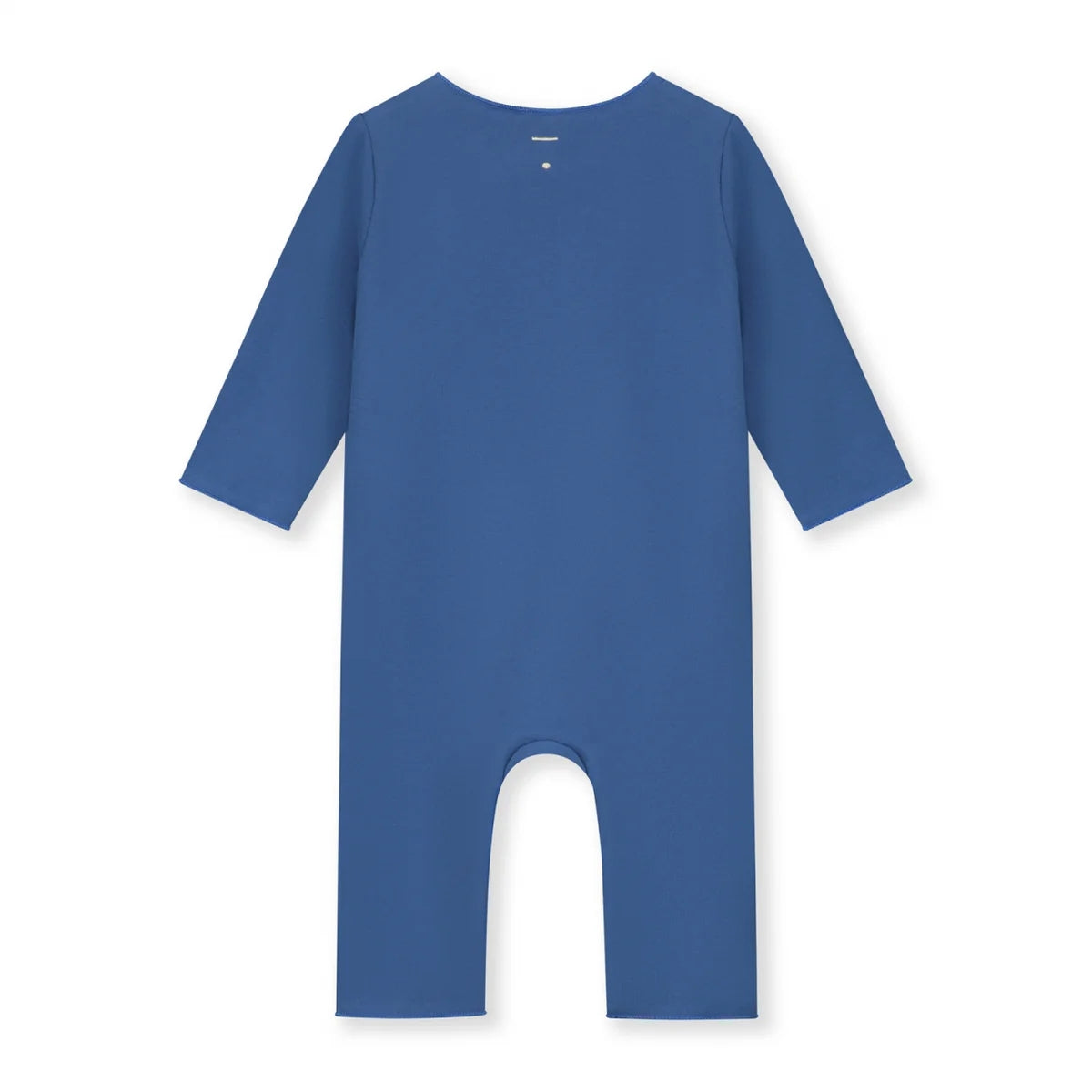 Baby Boys & Girls Blue Cotton Babysuit