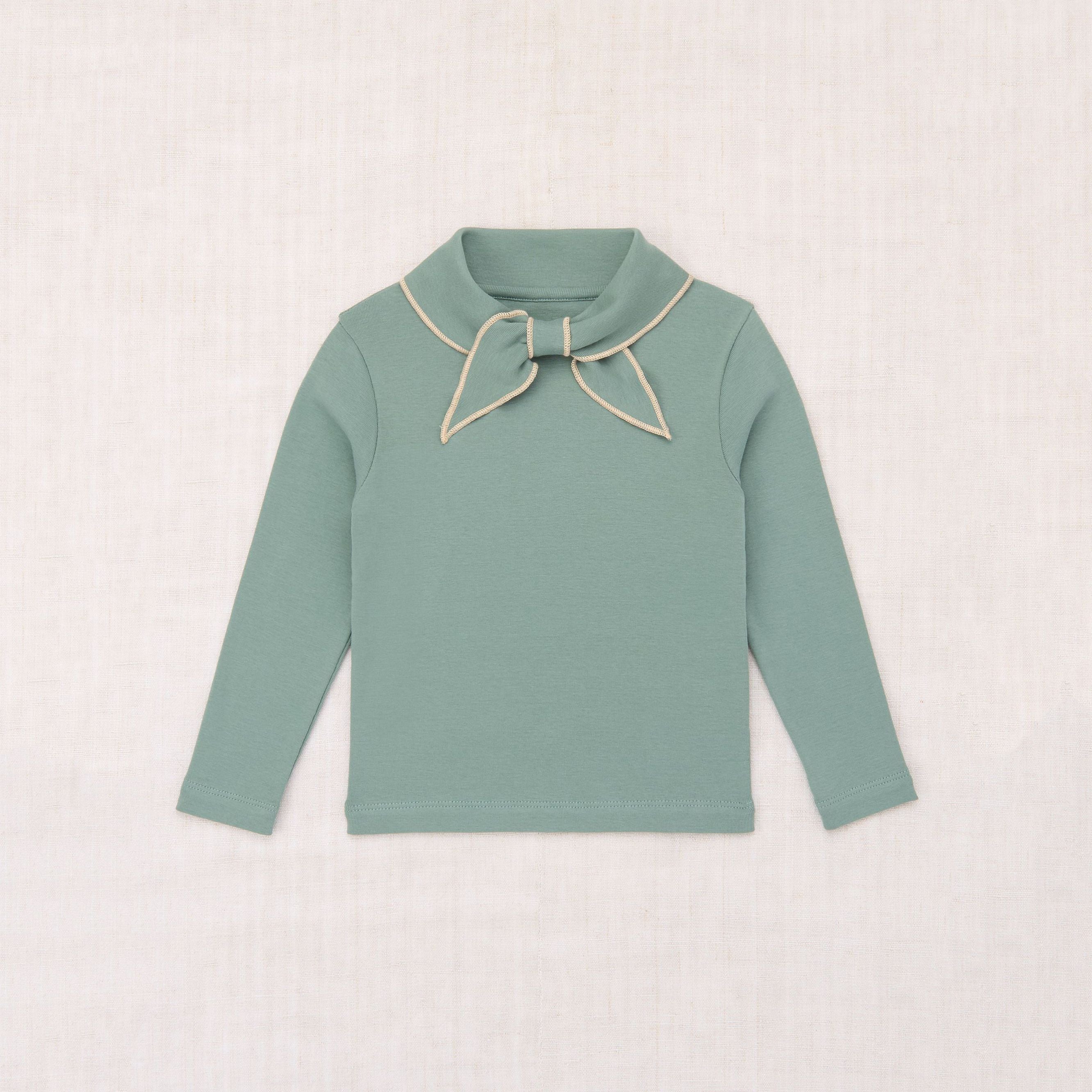 Boys & Girls Green Bow Cotton T-Shirt
