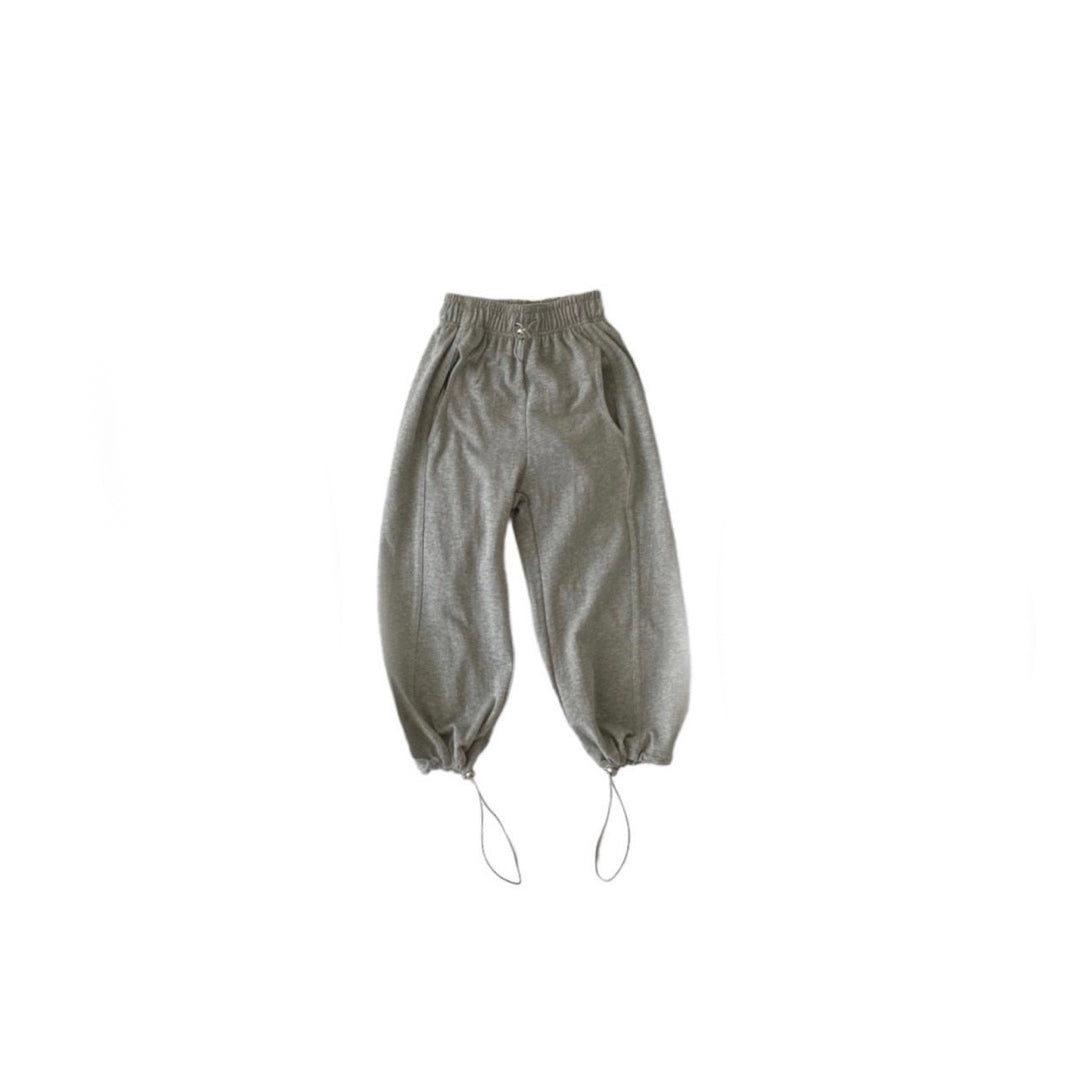 Boys & Girls Grey Cotton Trousers