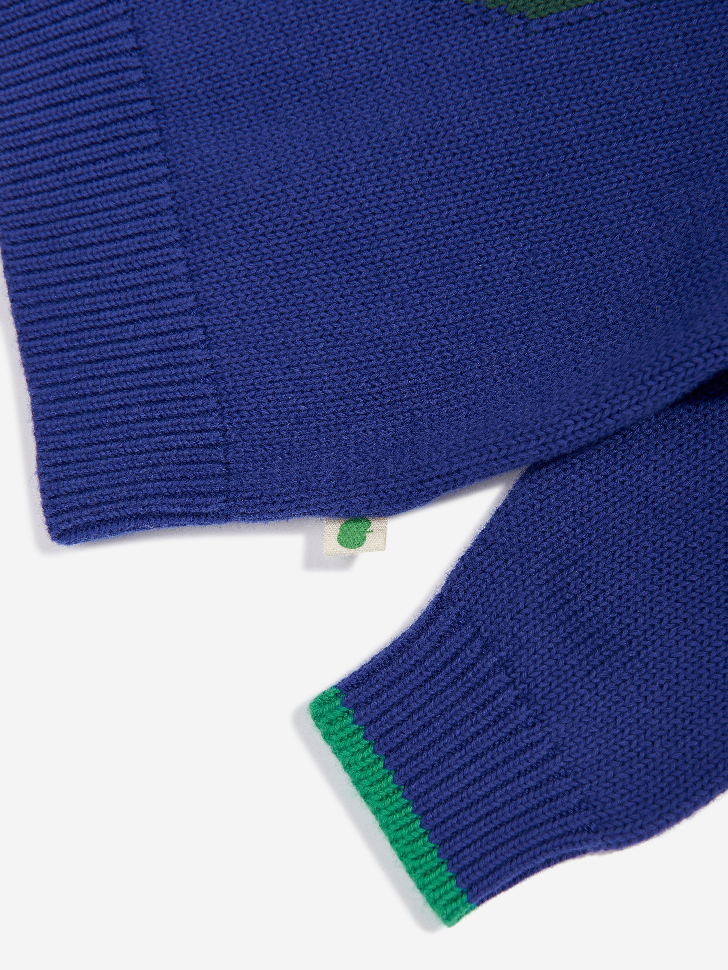 Baby Boys Arwen Duck Knit Jumper in Blue