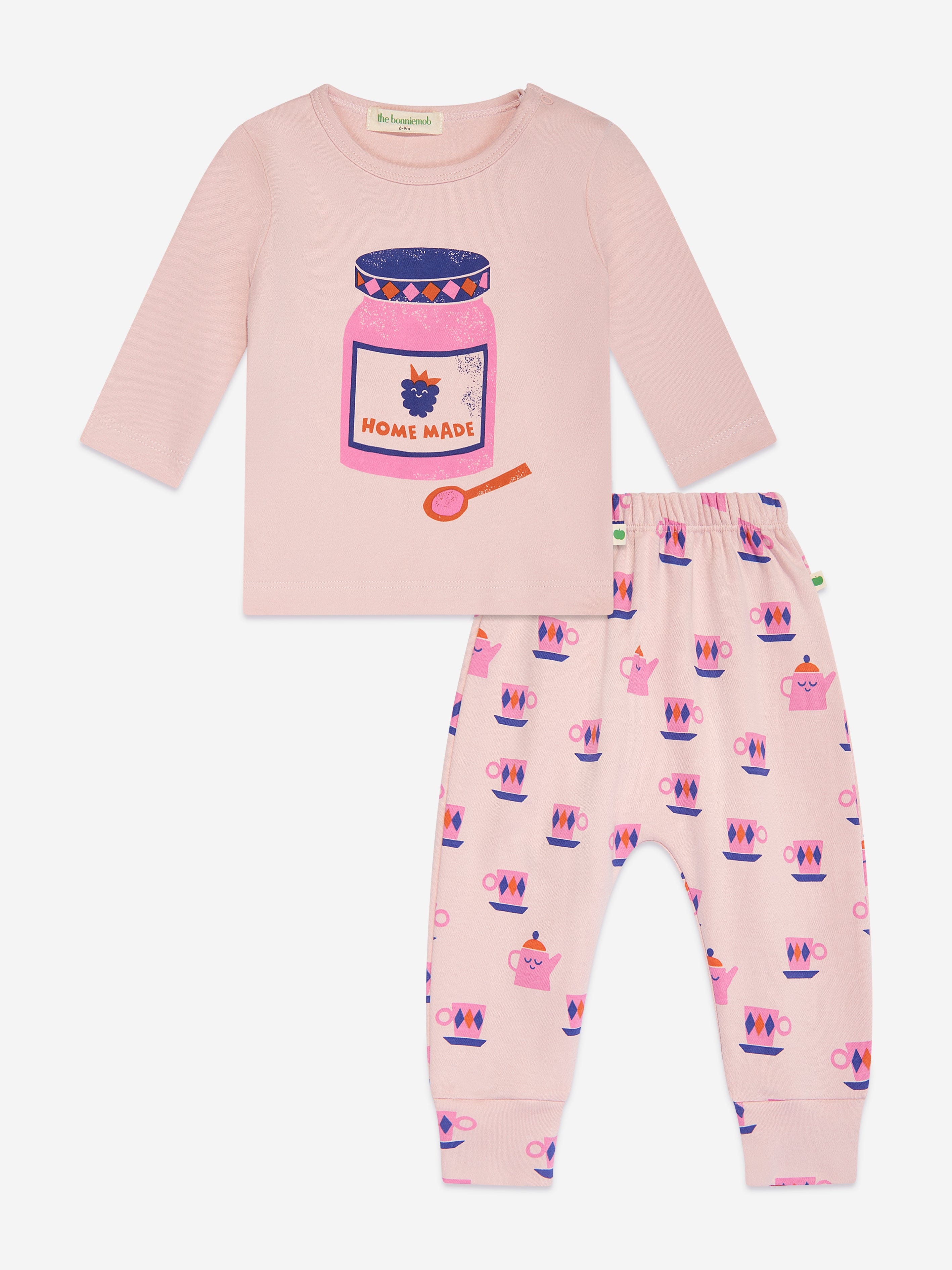 Baby Girls Bramley and Braeburn Jam Legging Set in Pink