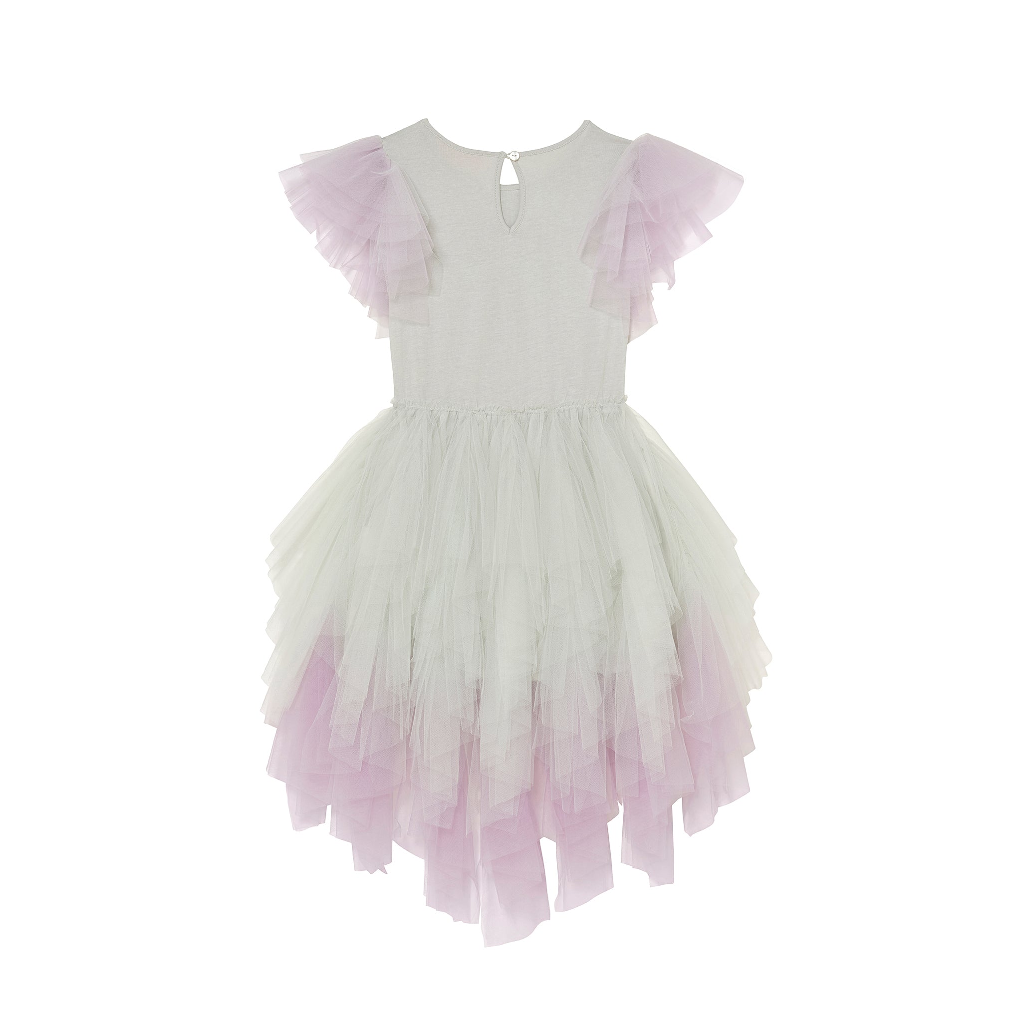 Girls Gradient Pink Sequins Tutu Dress