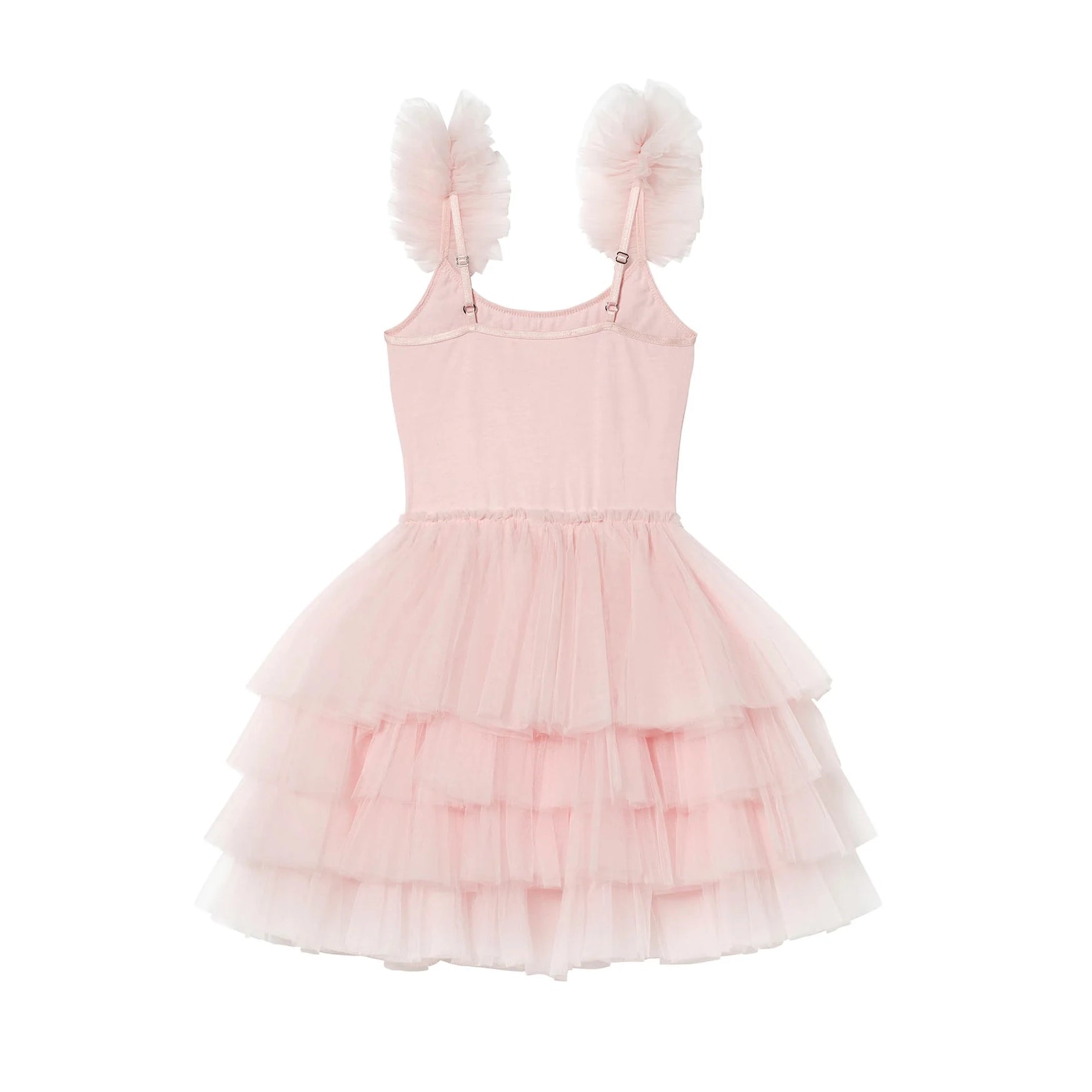 Girls Pink Beads Tutu Dress