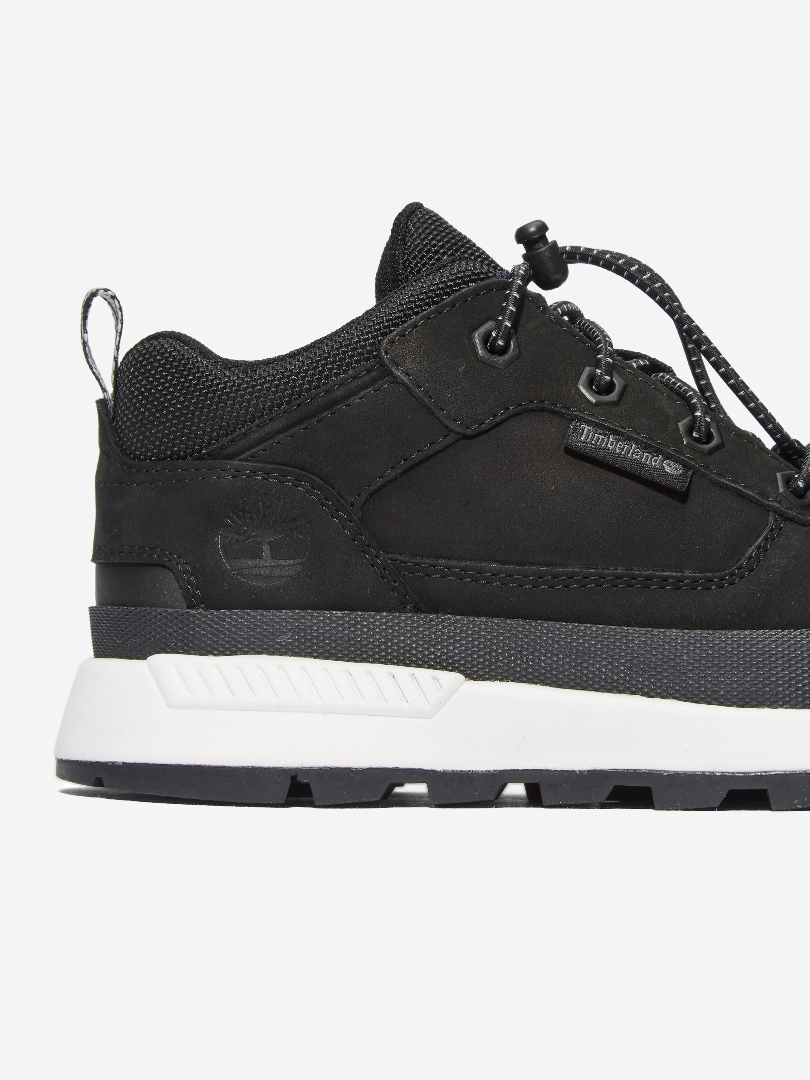Timberland Boys Low Lace-Up Trainers in Black