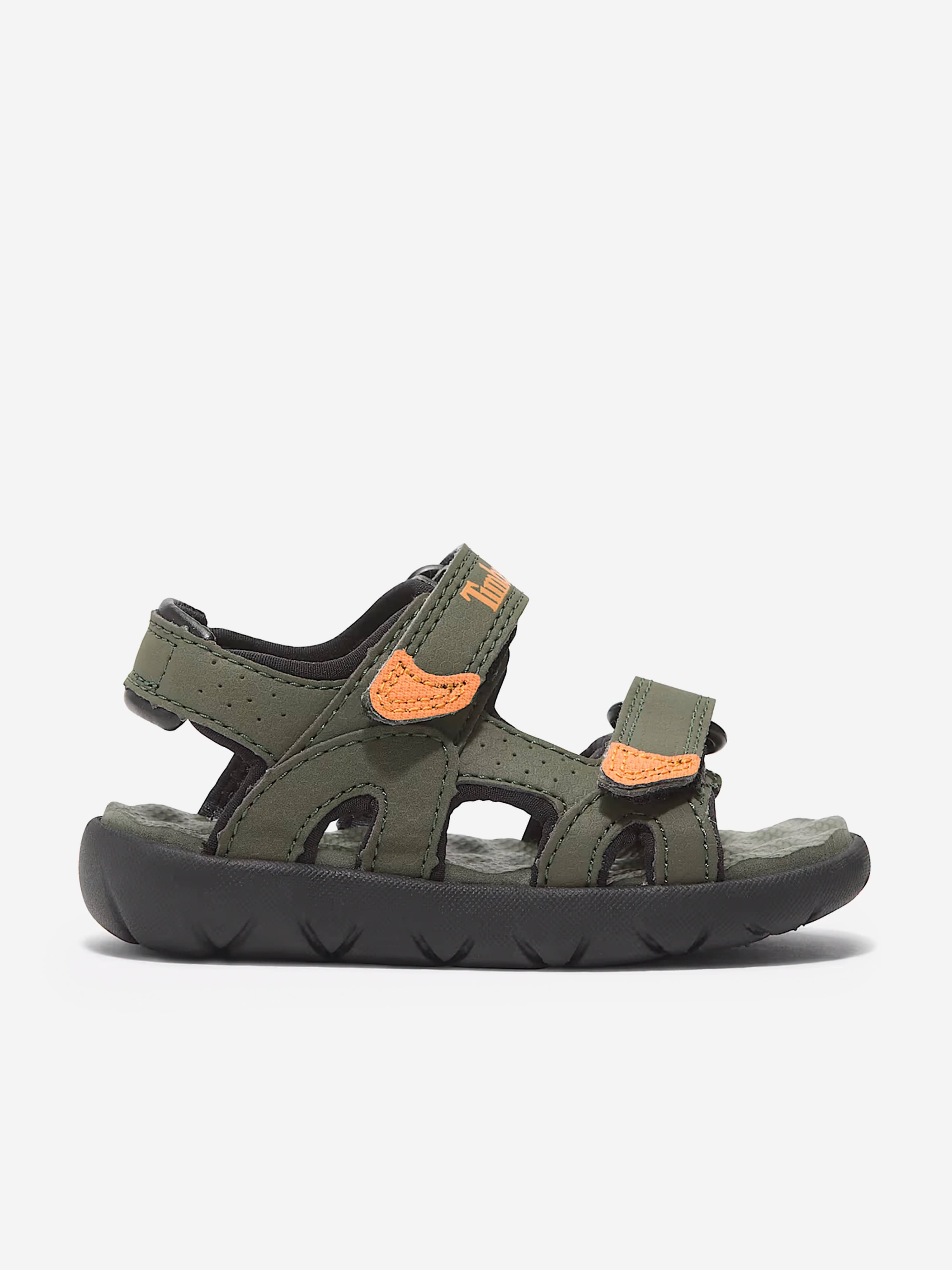 Boys Perkins Row Backstrap Sandals in Green