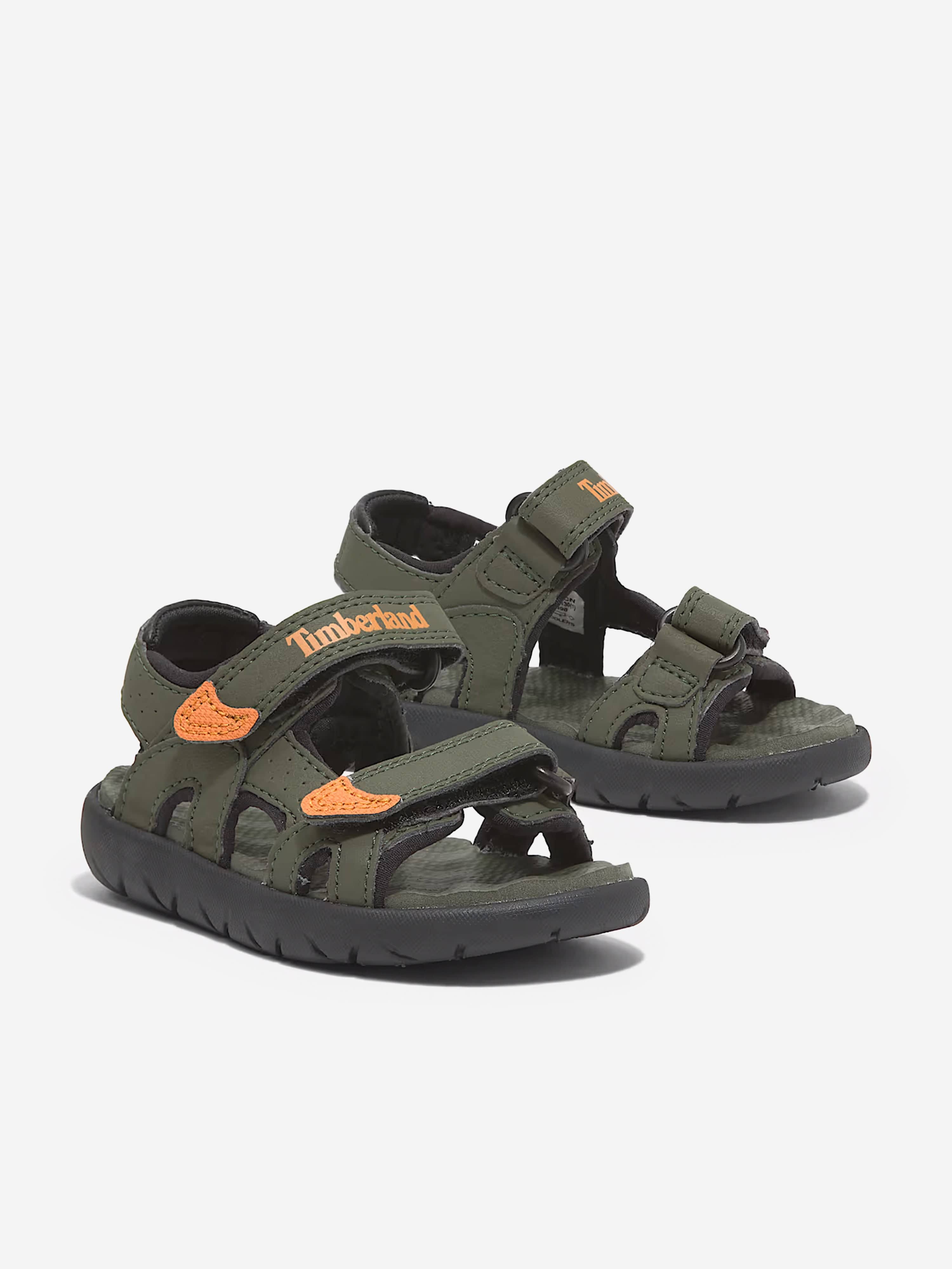Boys Perkins Row Backstrap Sandals in Green