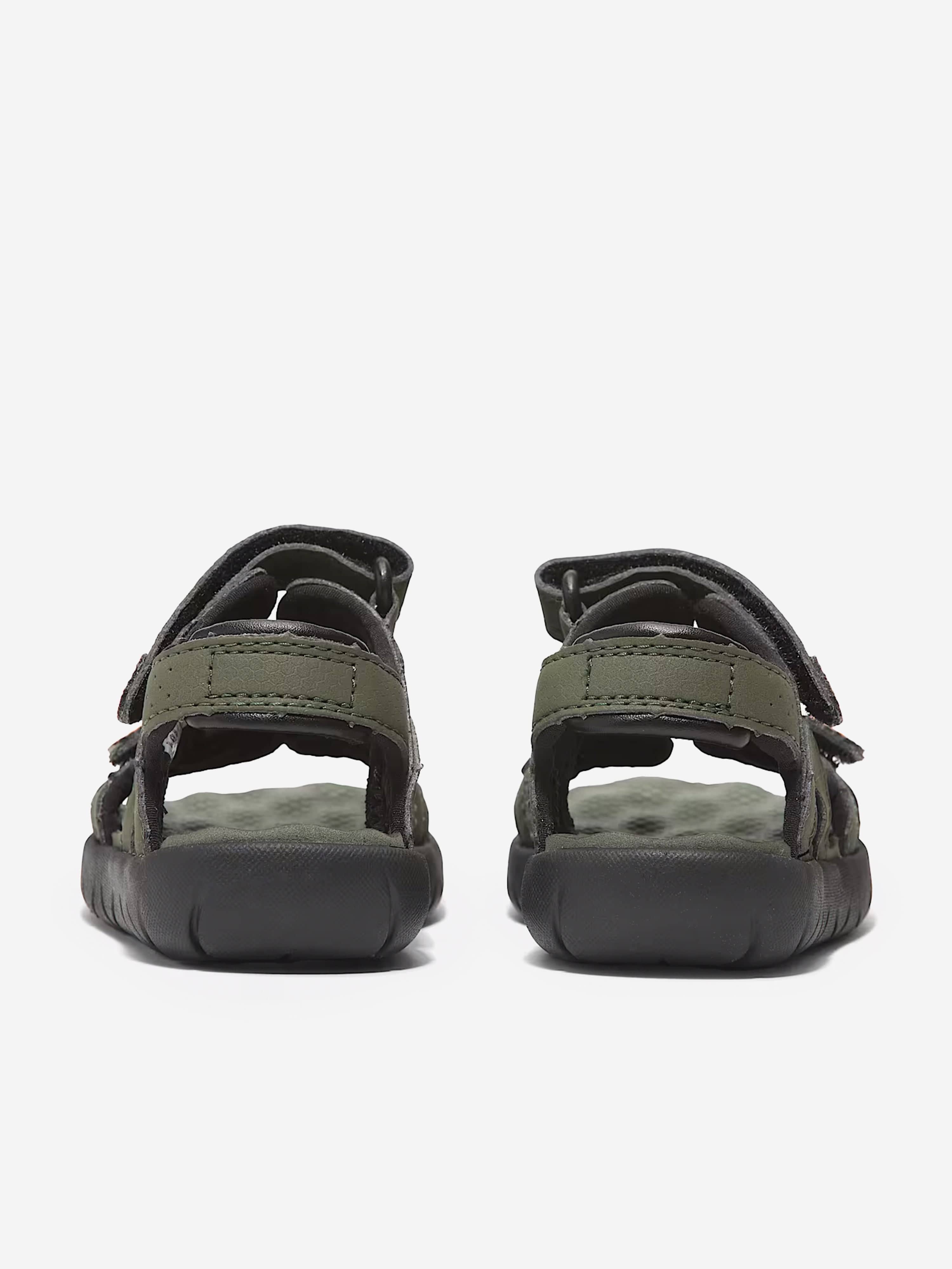 Boys Perkins Row Backstrap Sandals in Green