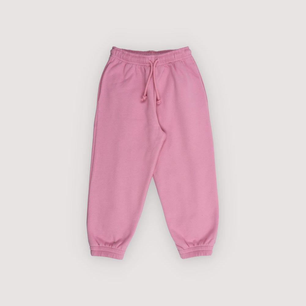 Boys & Girls Pink Cotton Trousers
