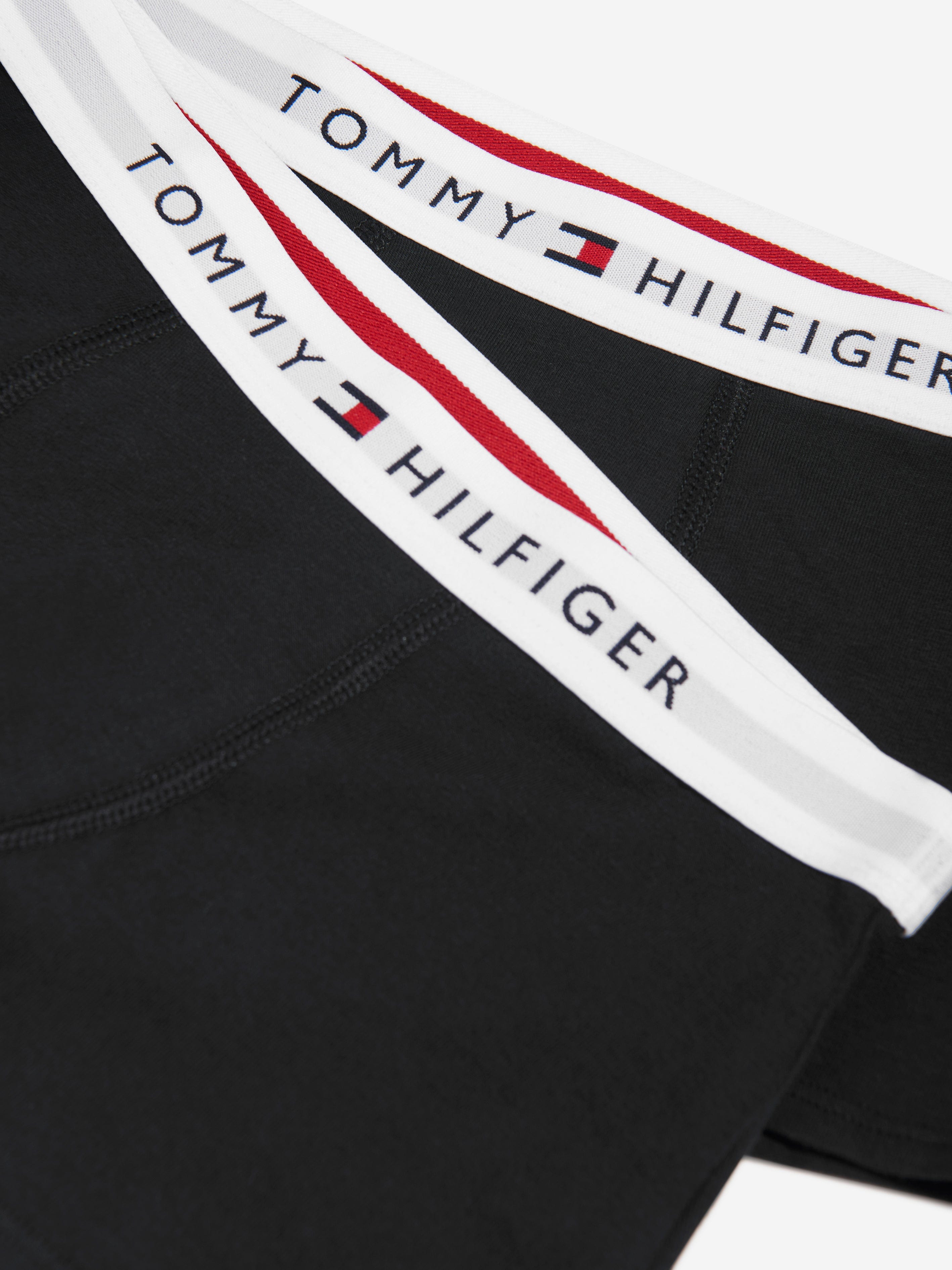 Tommy Hilfiger Boys 2 Pack Boxer Shorts Set in Black