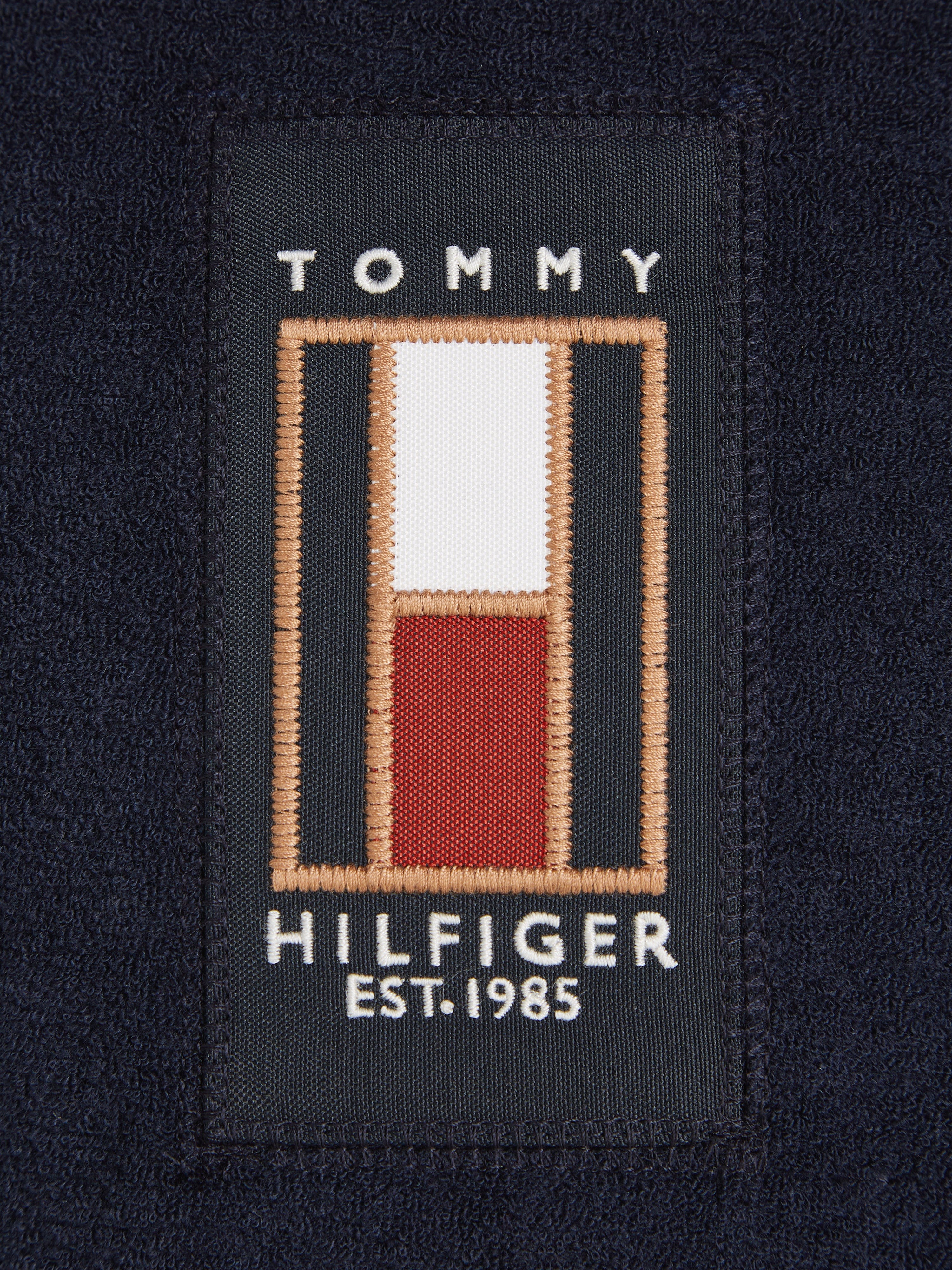 Tommy Hilfiger Boys Flag Boucle Sweatshirt in Navy