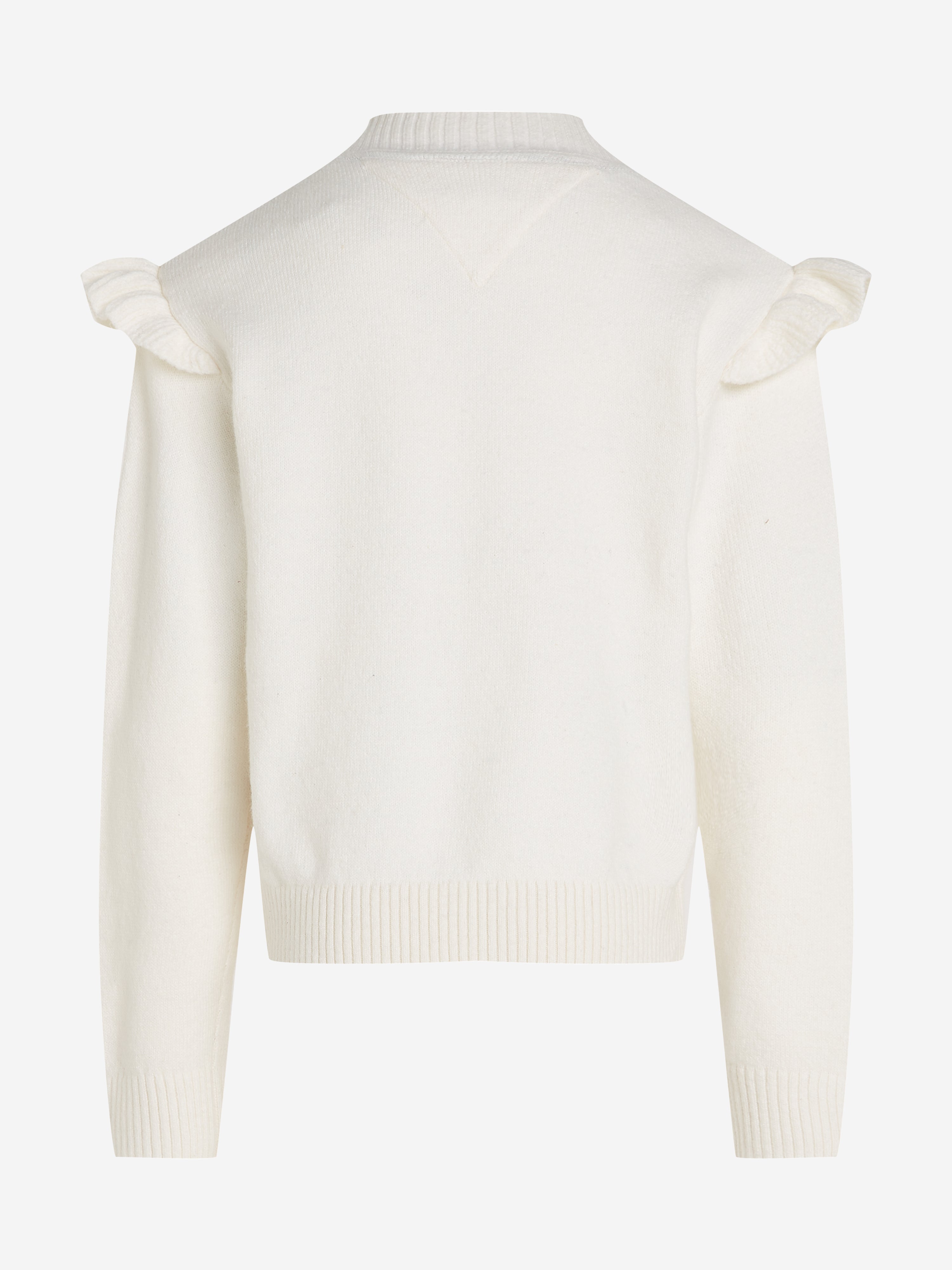 Tommy Hilfiger Girls Flip Flop Sequin Jumper in Ivory