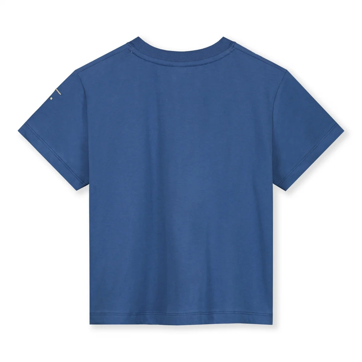 Boys & Girls Blue Cotton T-Shirt