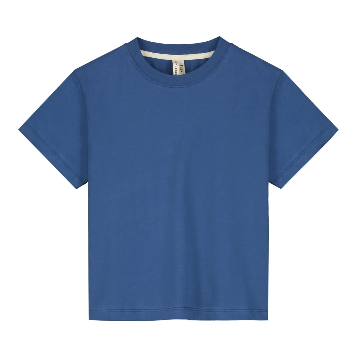 Boys & Girls Blue Cotton T-Shirt