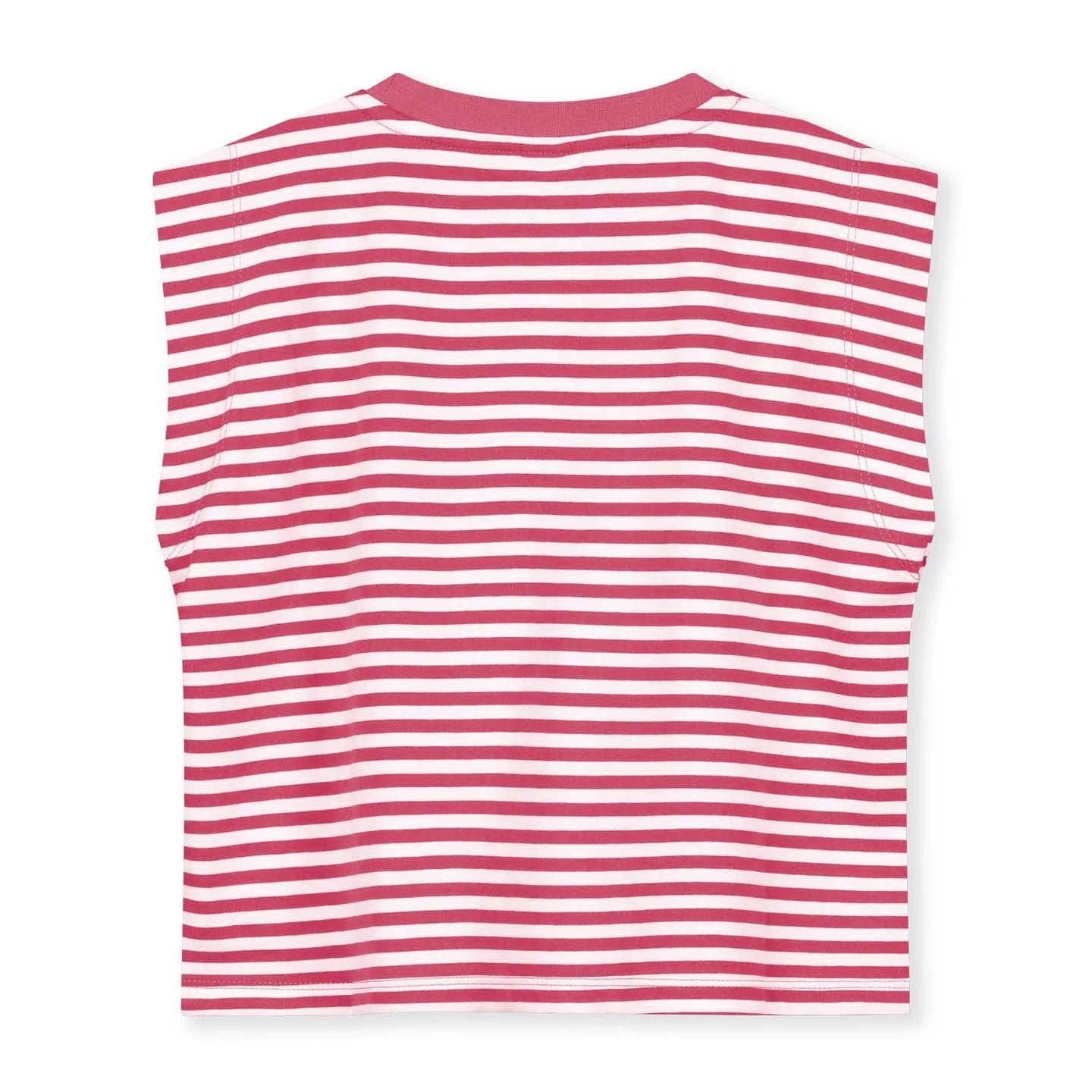 Boys & Girls Cherry Stripes Cotton T-Shirt