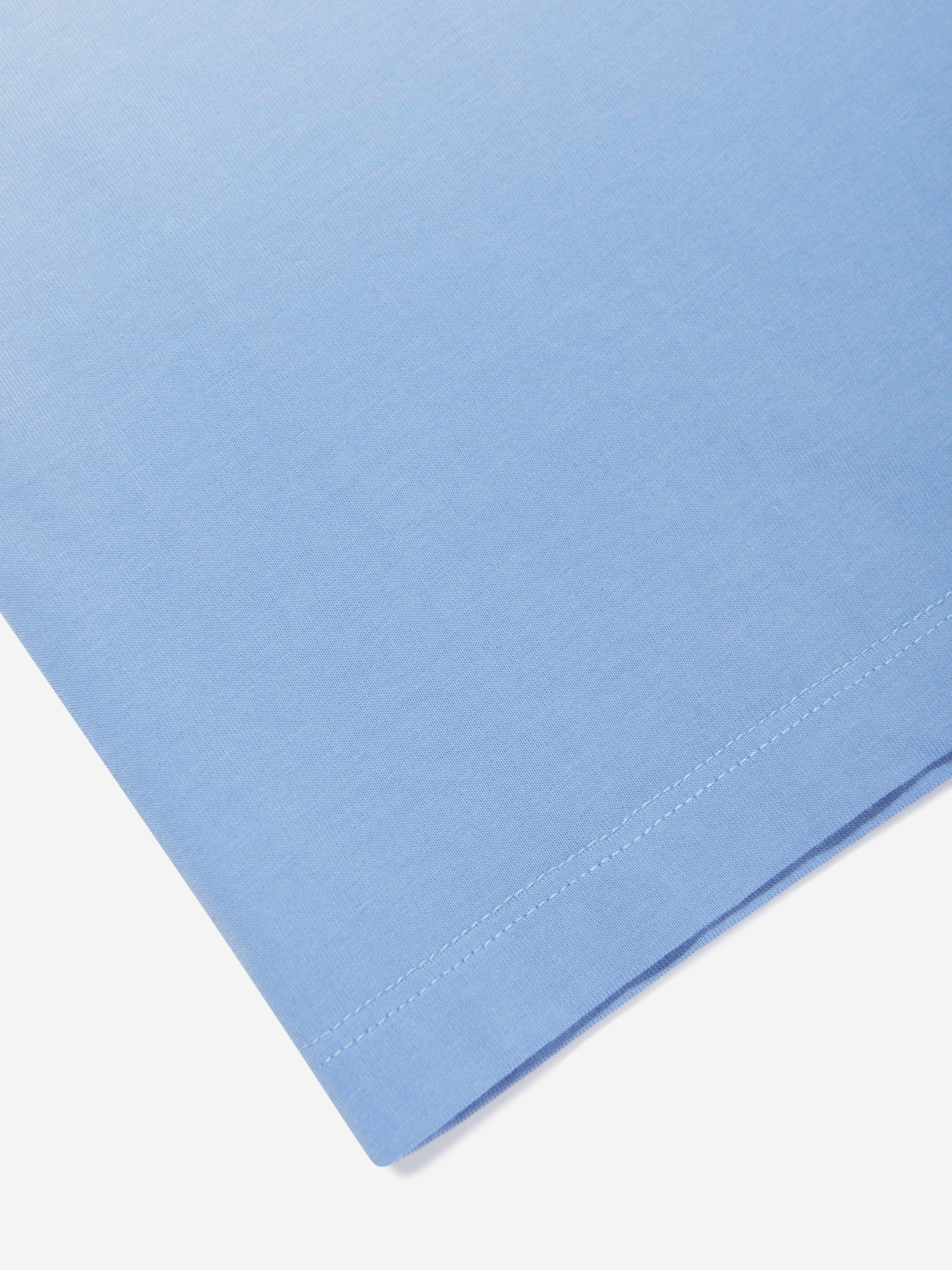 Trussardi Boys Factue Dip Dye T-Shirt in Blue