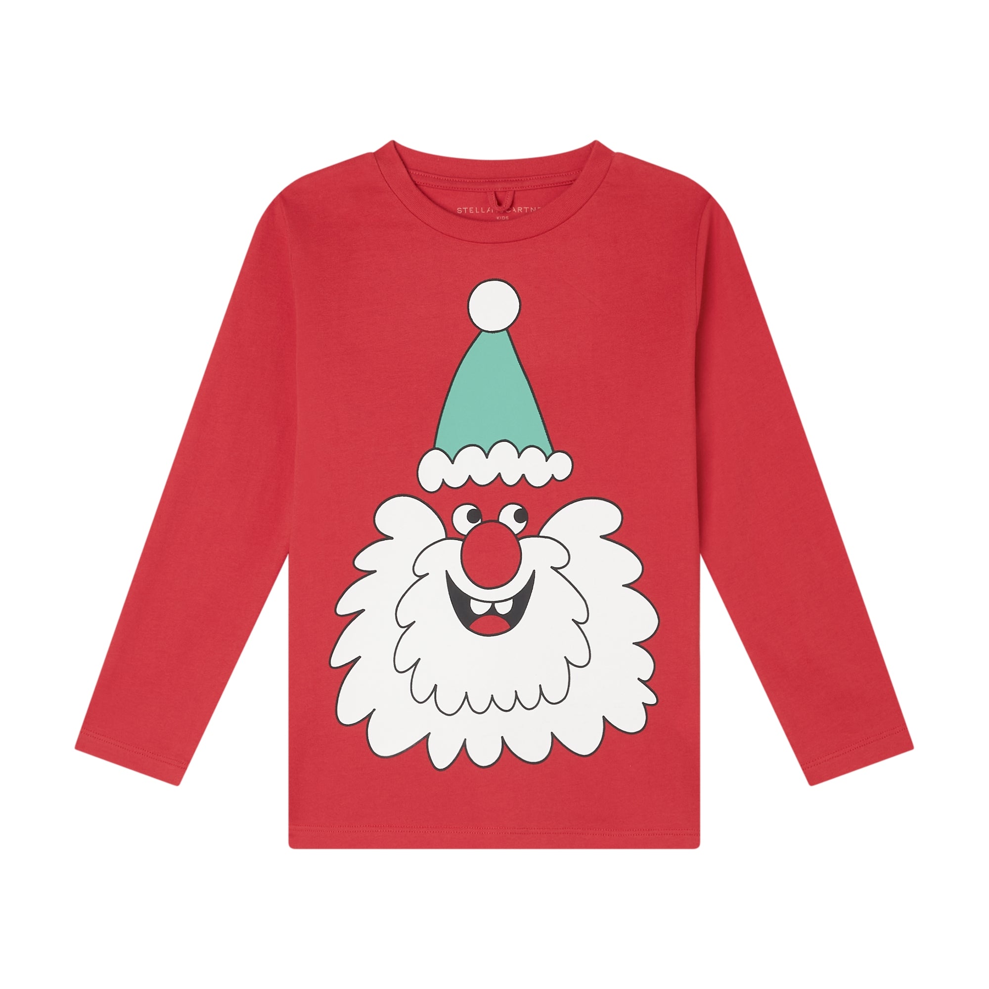 Boys & Girls Red Printed Cotton T-Shirt