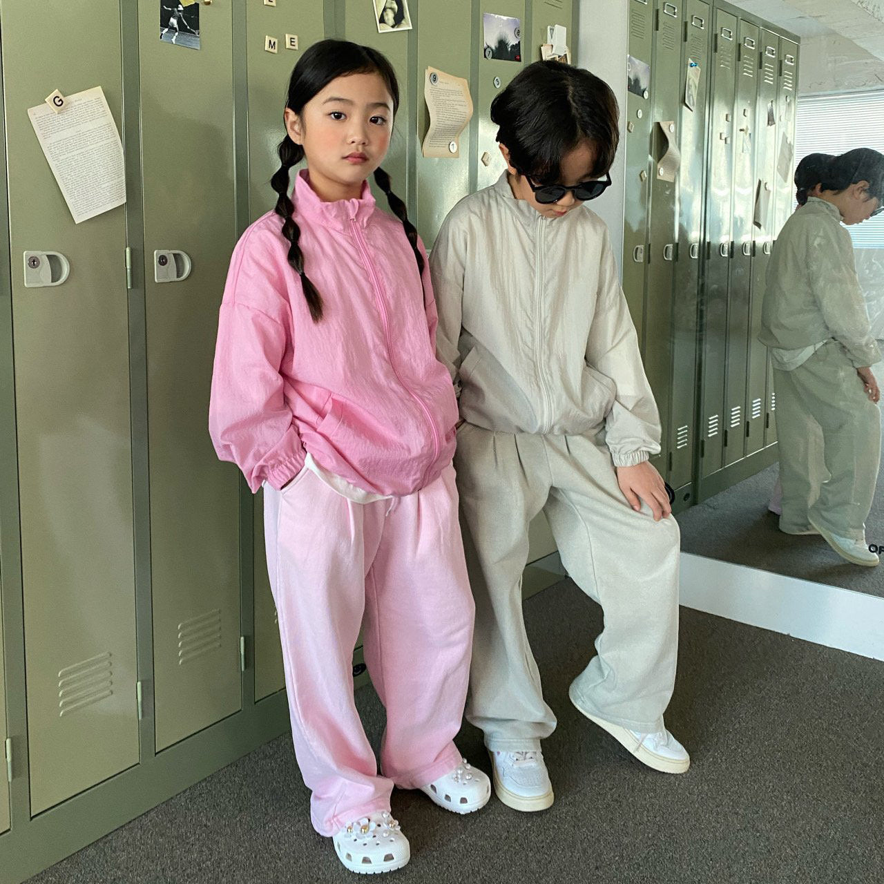 Boys & Girls Pink Zip-Up Jacket