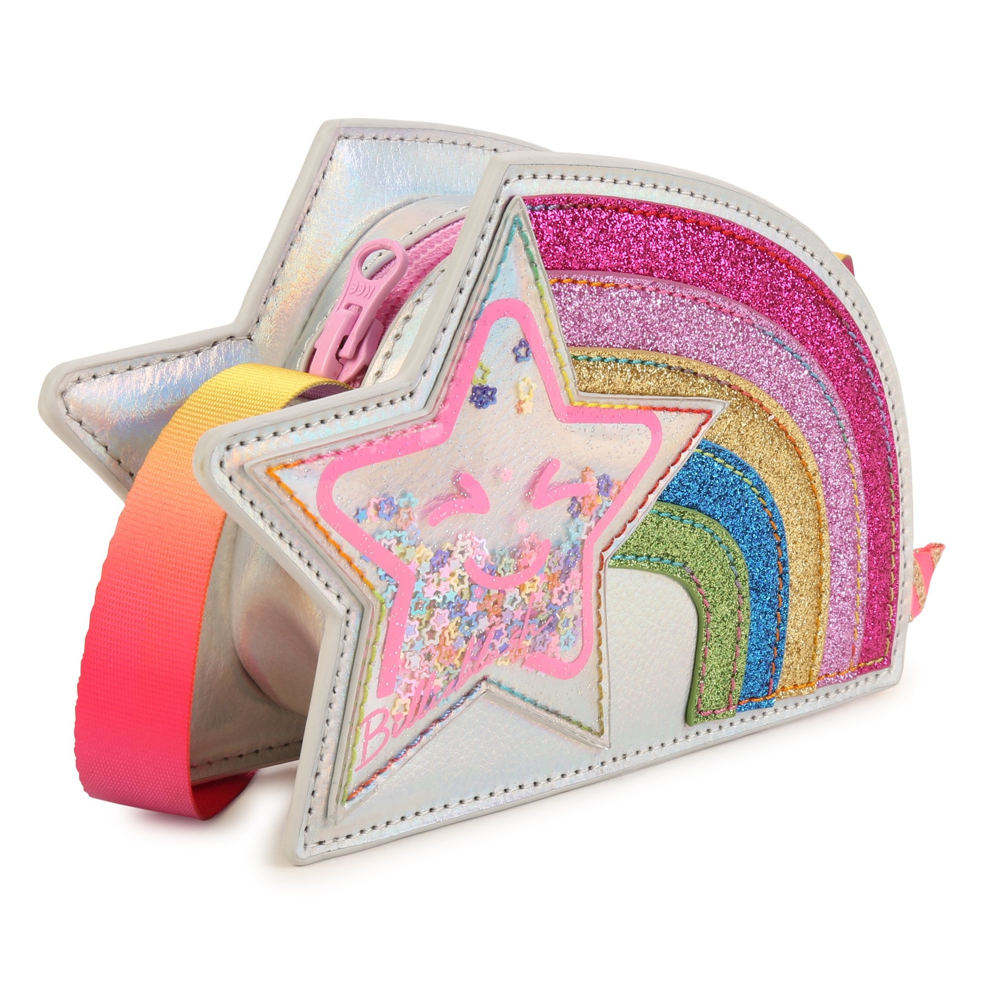 Girls Pearl Rainbow Shoulder Bag(16cm)