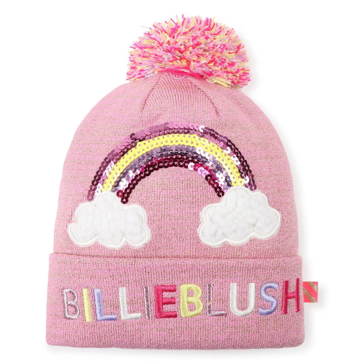 Girls Pink Sequin Hat