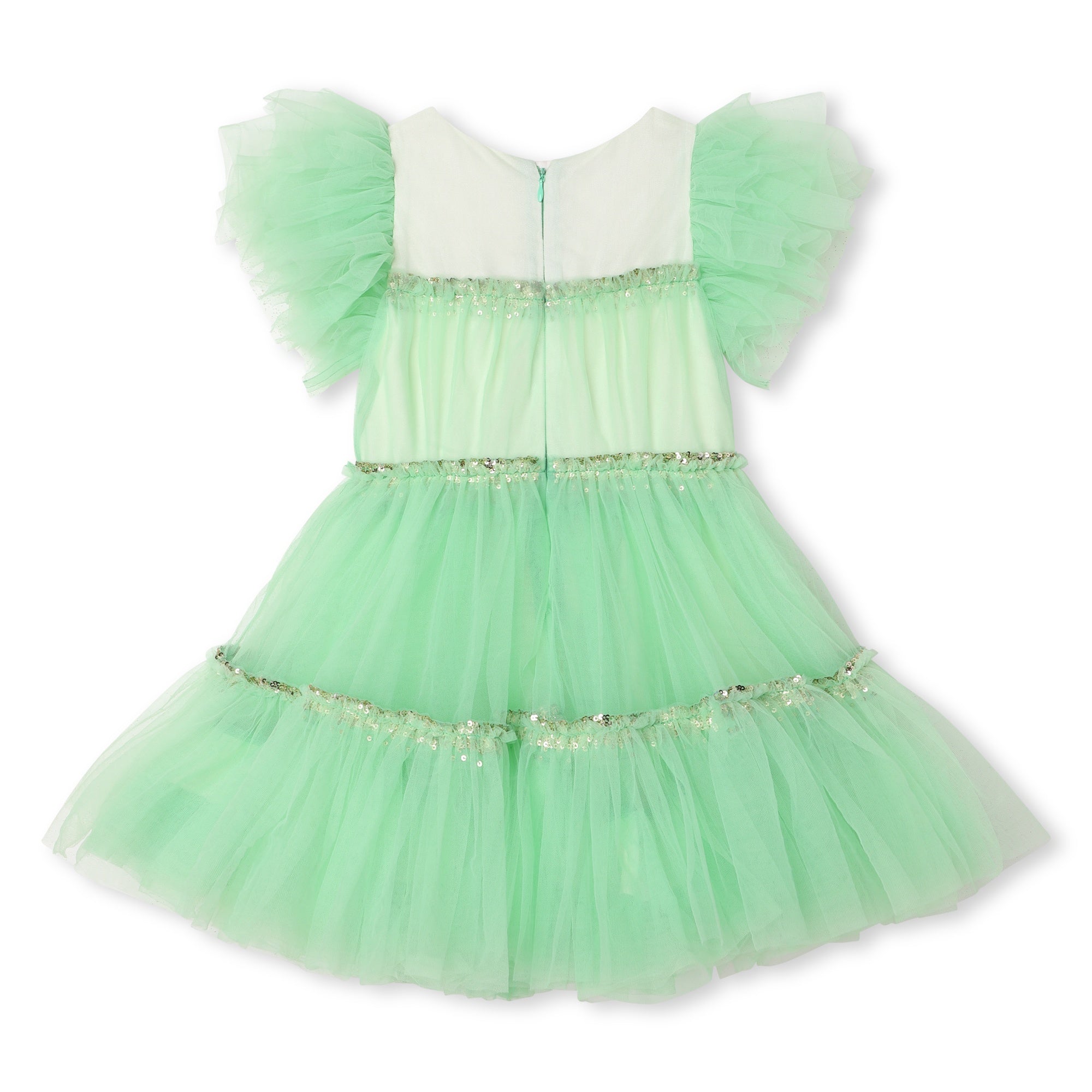 Girls Green Dress