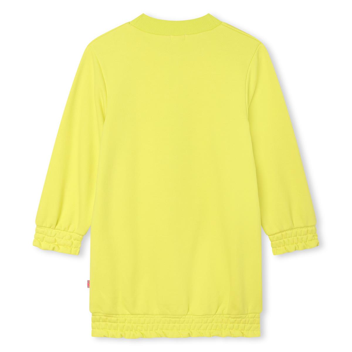 Girls Yellow Sequin Dress