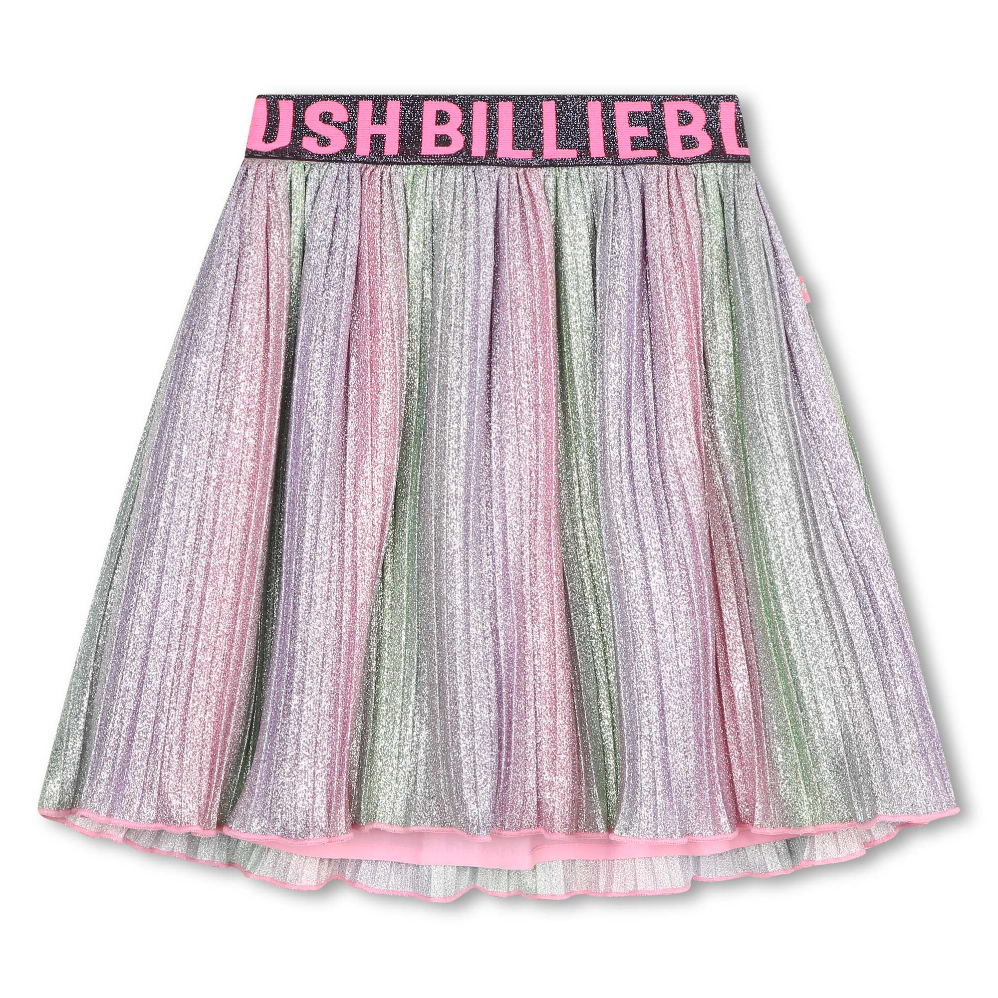 Girls Multicolor Pleated Skirt